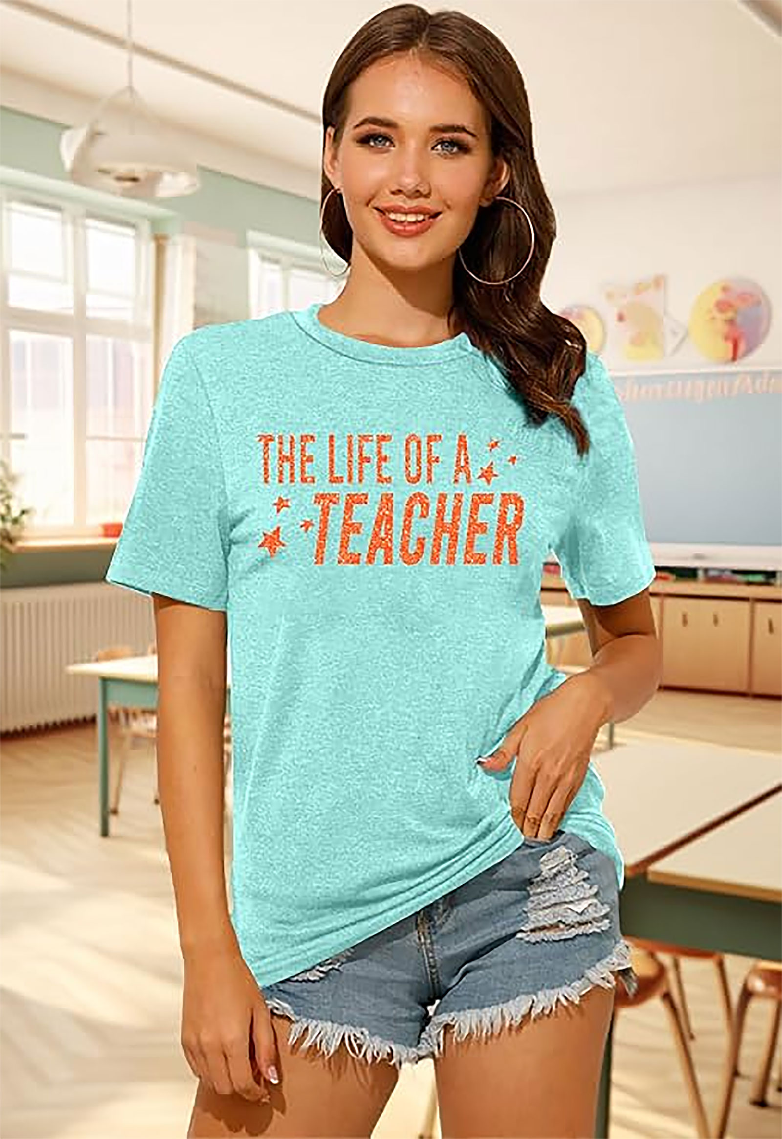 Funny Teacher Shirt - Life of a Teacher Graphic Tee