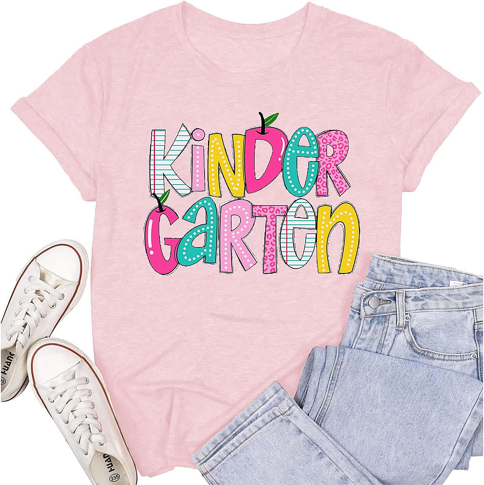 Kindergarten Teacher Shirt | Back to School Tee for Women