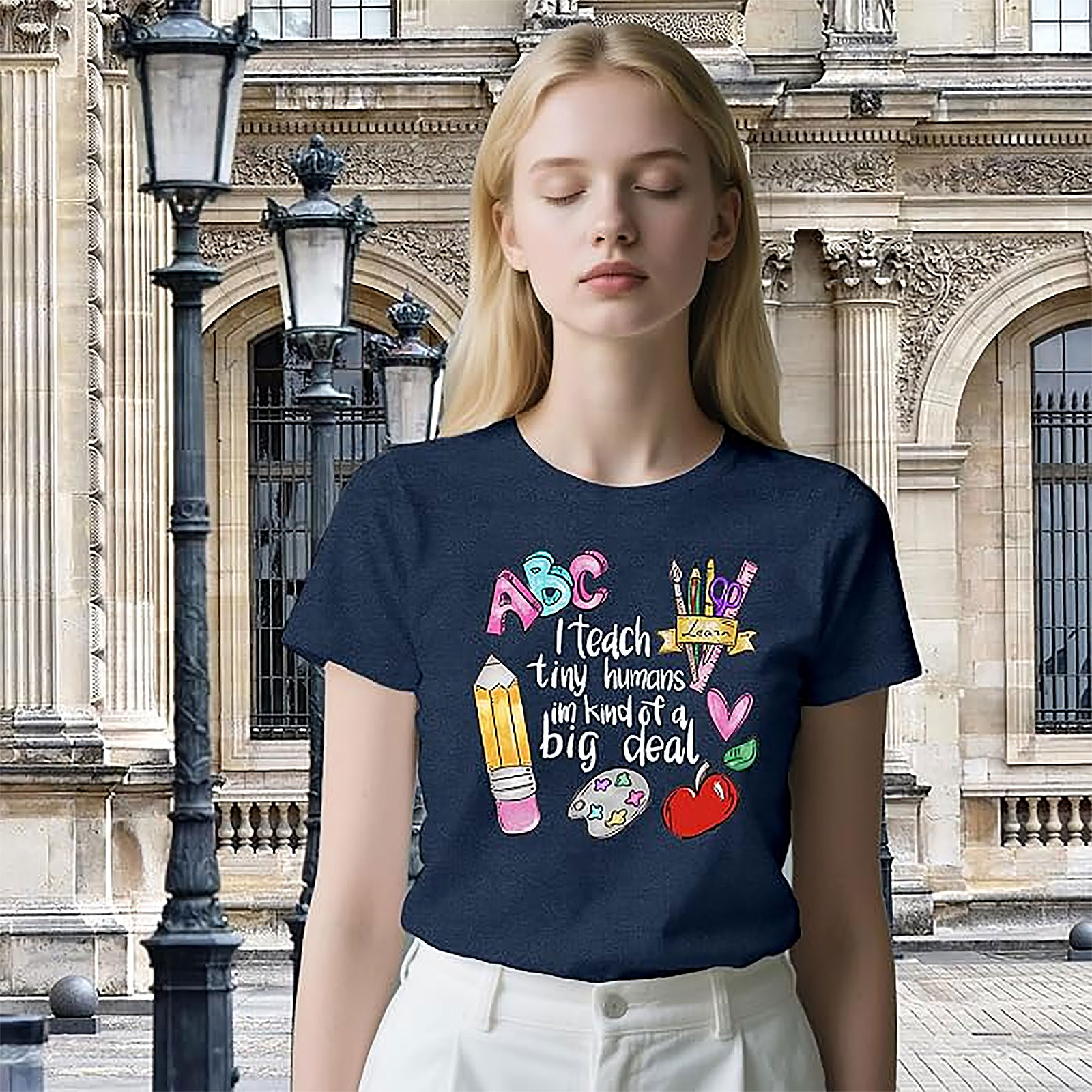 Teacher Shirts for Women | Funny Teaching Life Tee