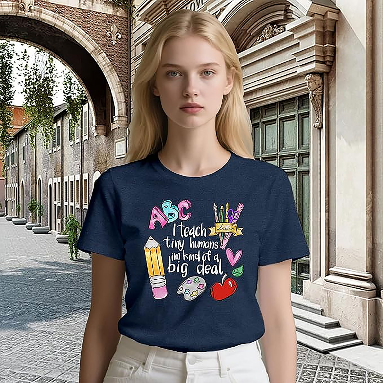 Teacher Shirts for Women | Funny Teaching Life Tee