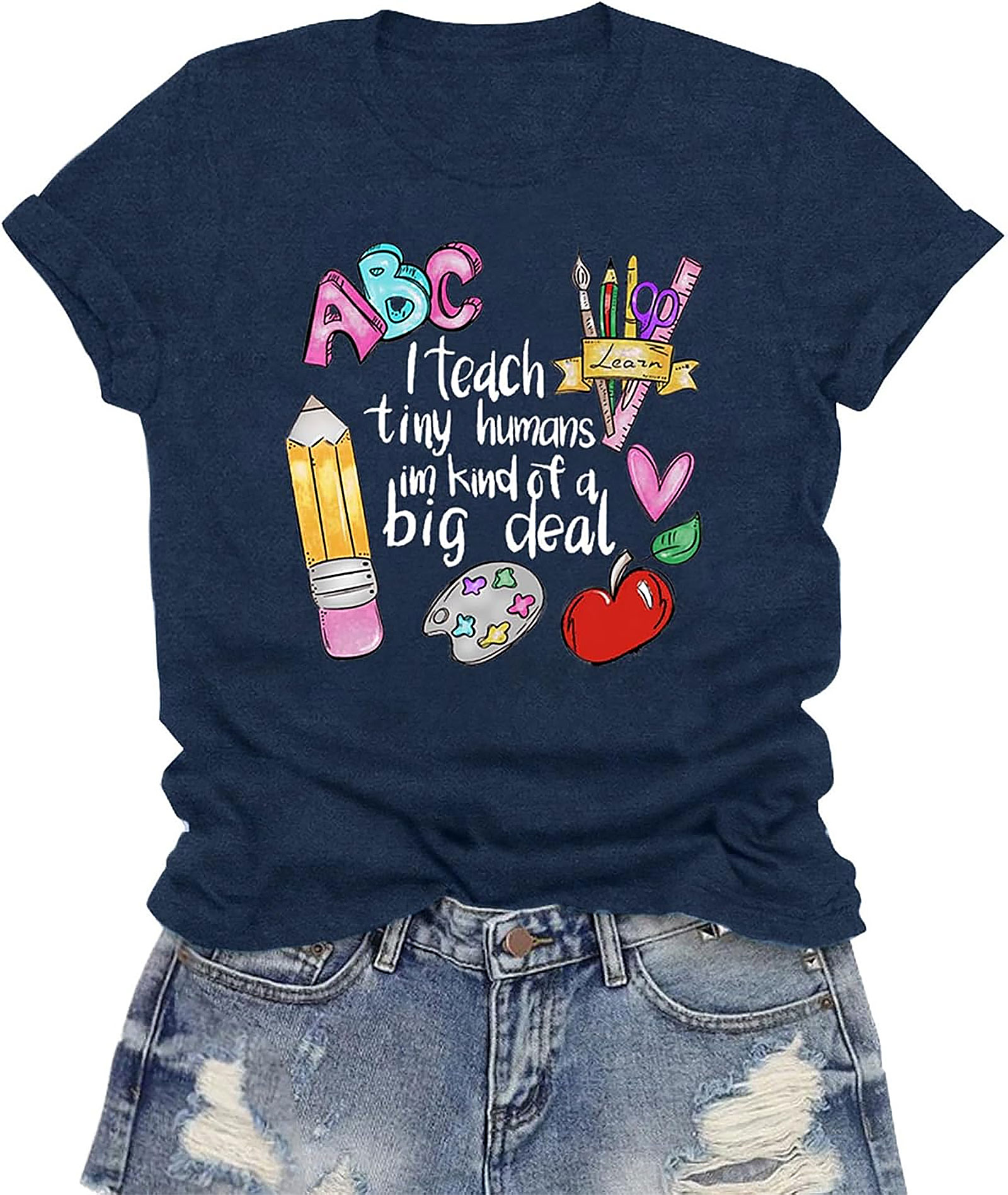 Teacher Shirts for Women | Funny Teaching Life Tee