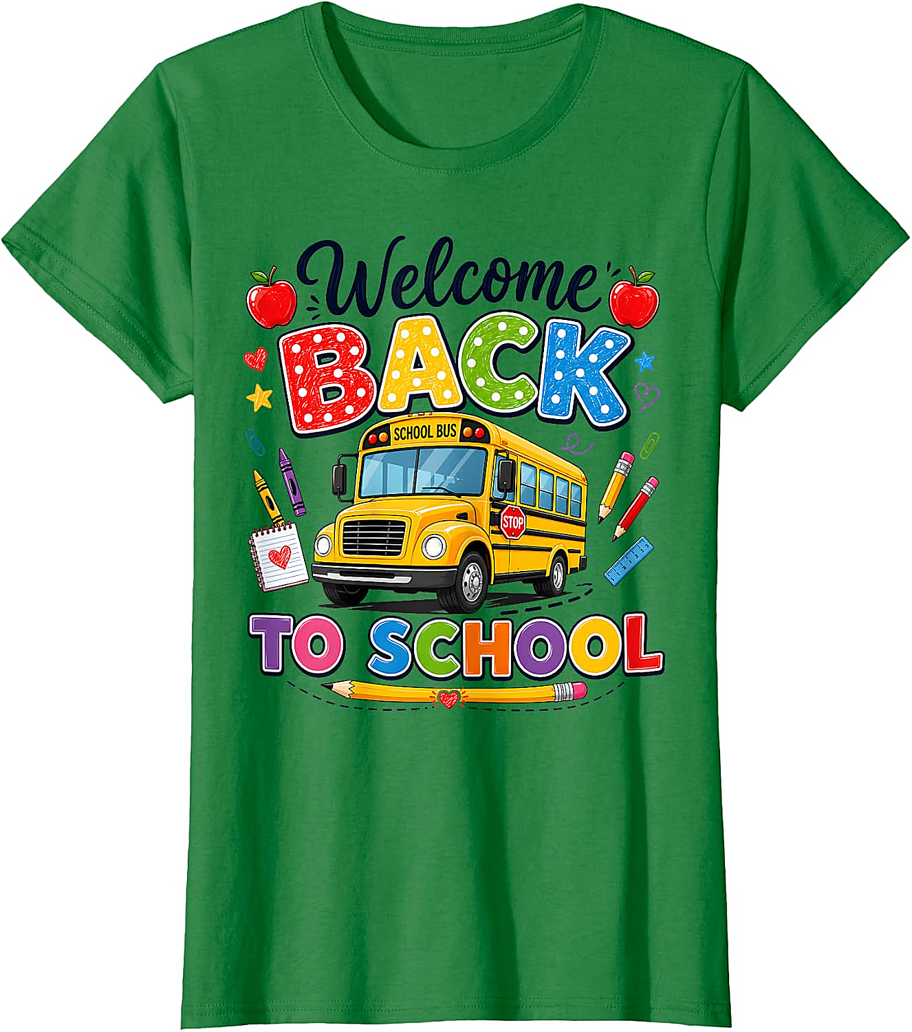  Welcome Back to School Bus Driver Tee First Day T-Shirt