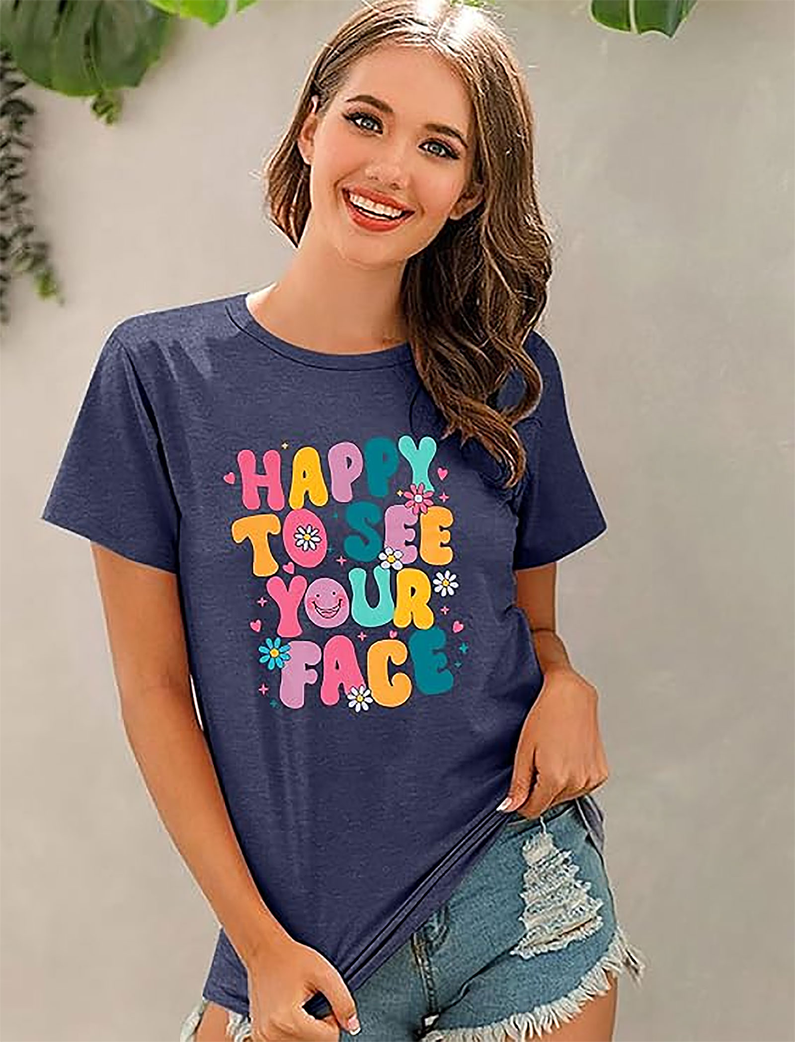 Happy to See Your Face Teacher Shirt - Back to School Tee