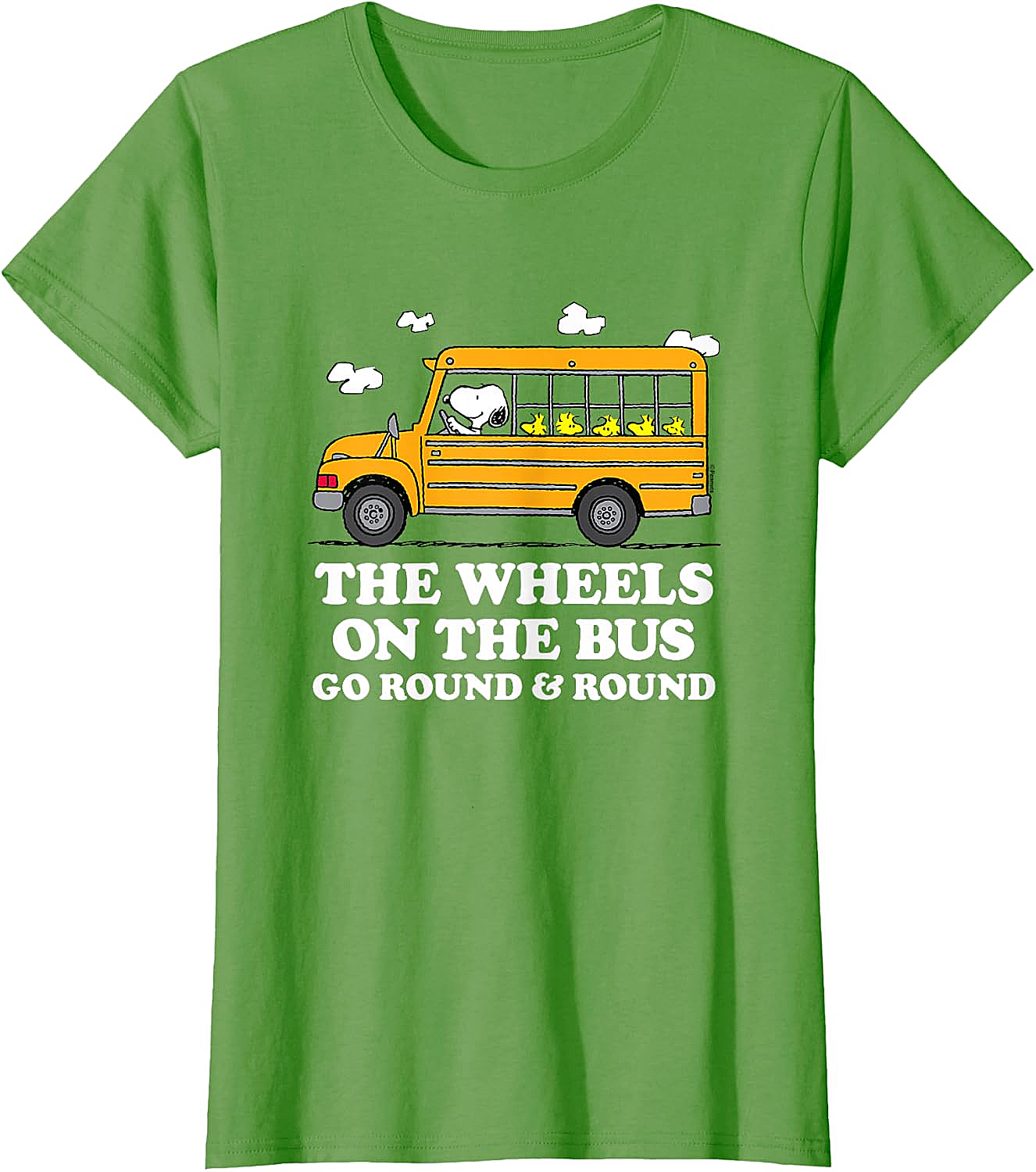Peanuts Wheels On The Bus Back to School T-Shirt