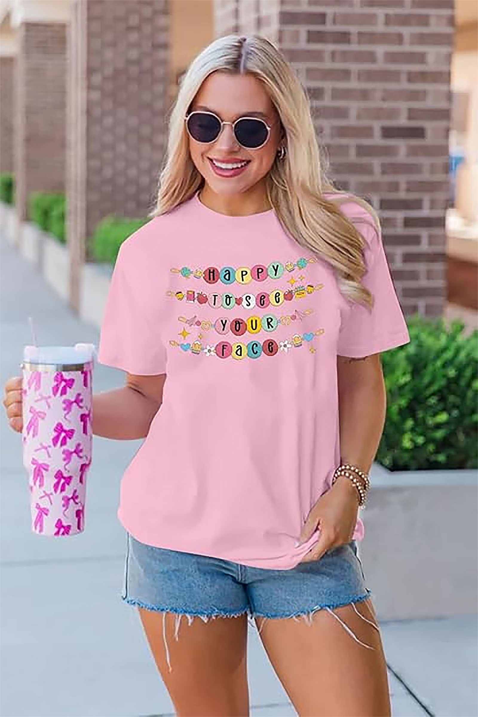 Happy to See Your Face Teacher Shirt | Back to School Tee