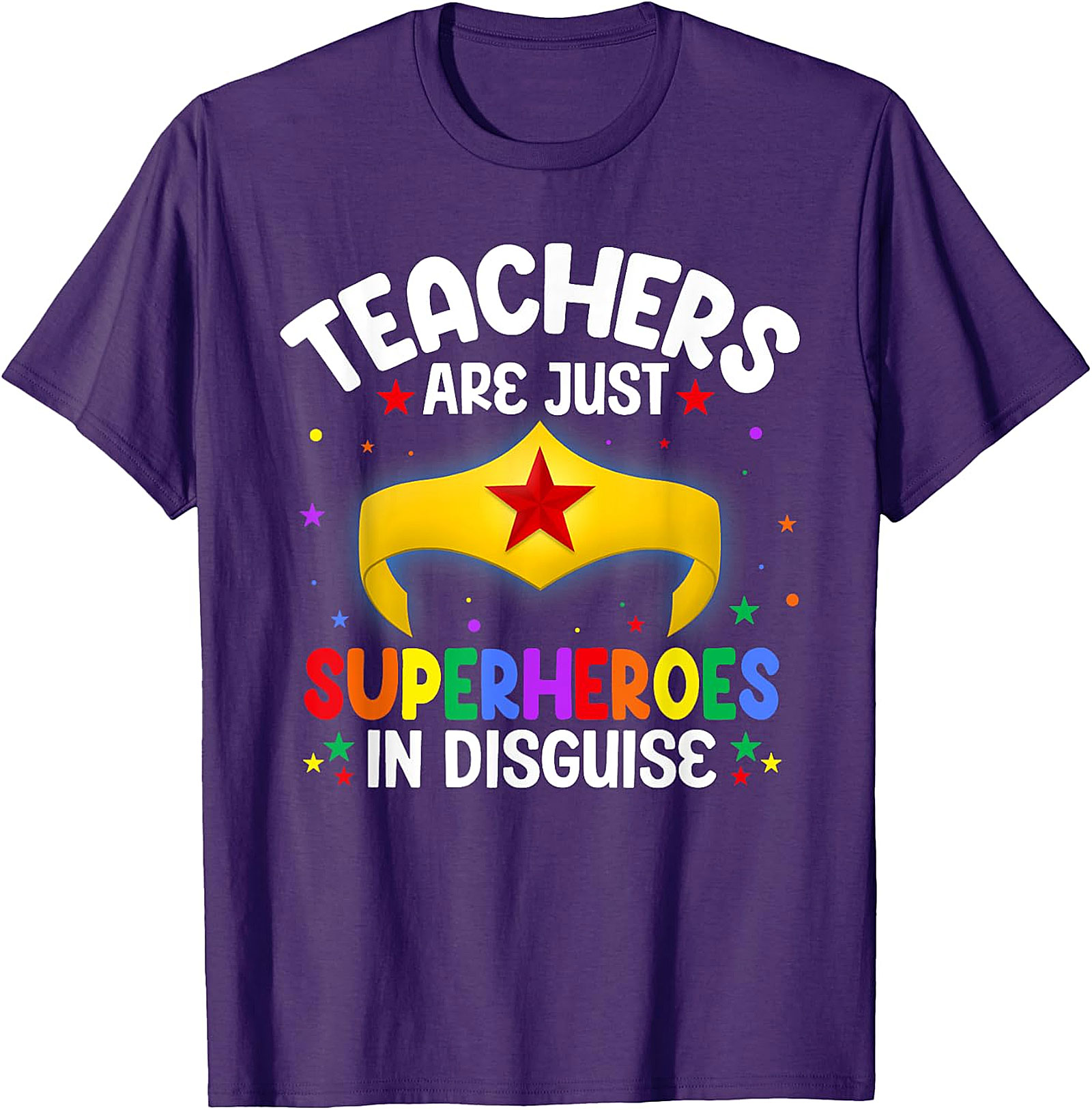  Teachers Are Superheroes T-Shirt | Wonder Woman Style Tee