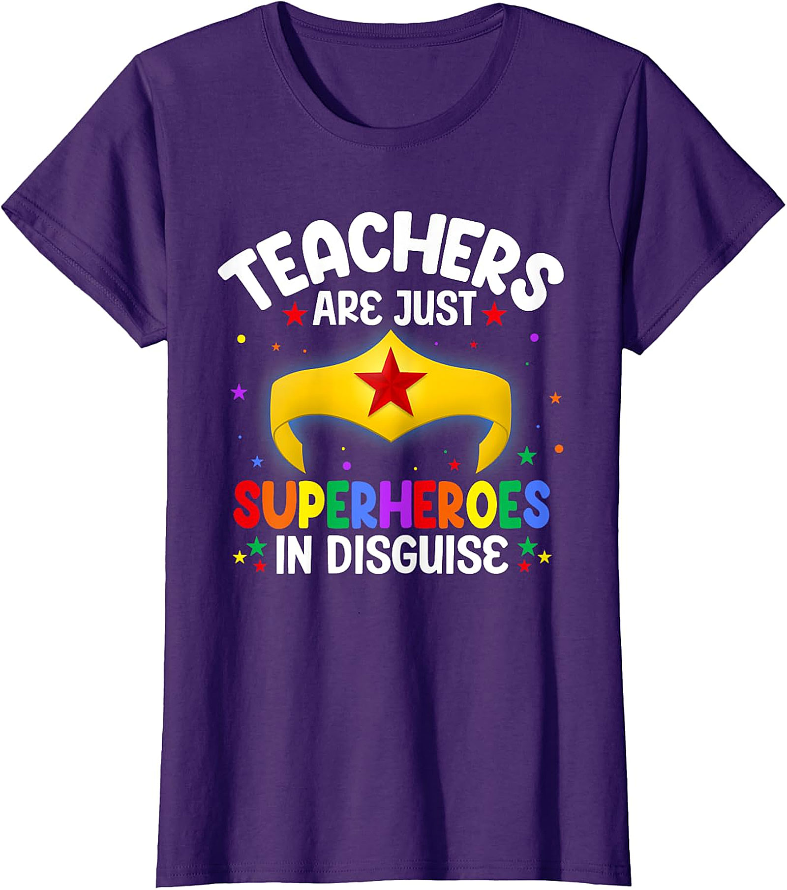  Teachers Are Superheroes T-Shirt | Wonder Woman Style Tee