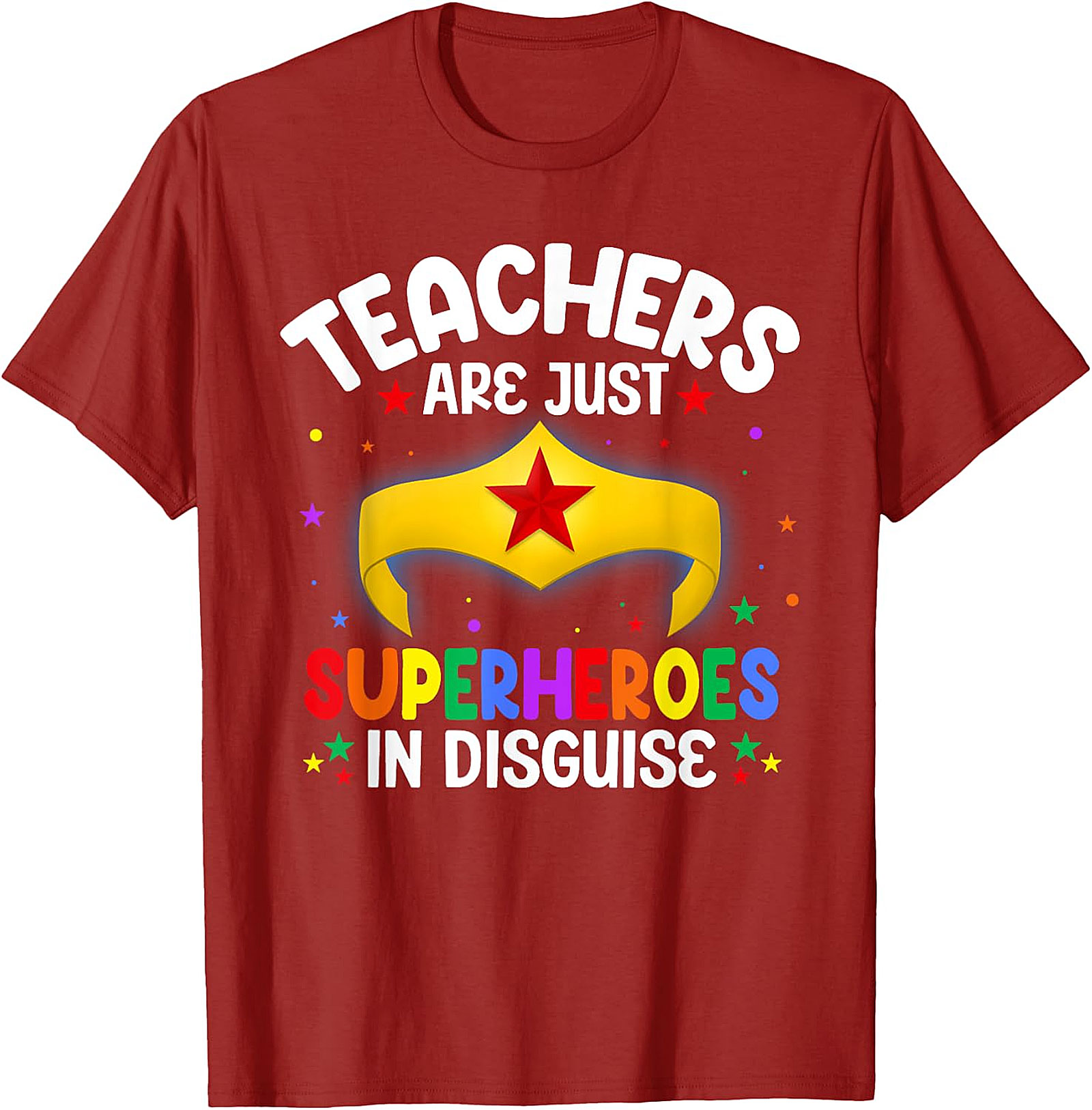  Teachers Are Superheroes T-Shirt | Wonder Woman Style Tee