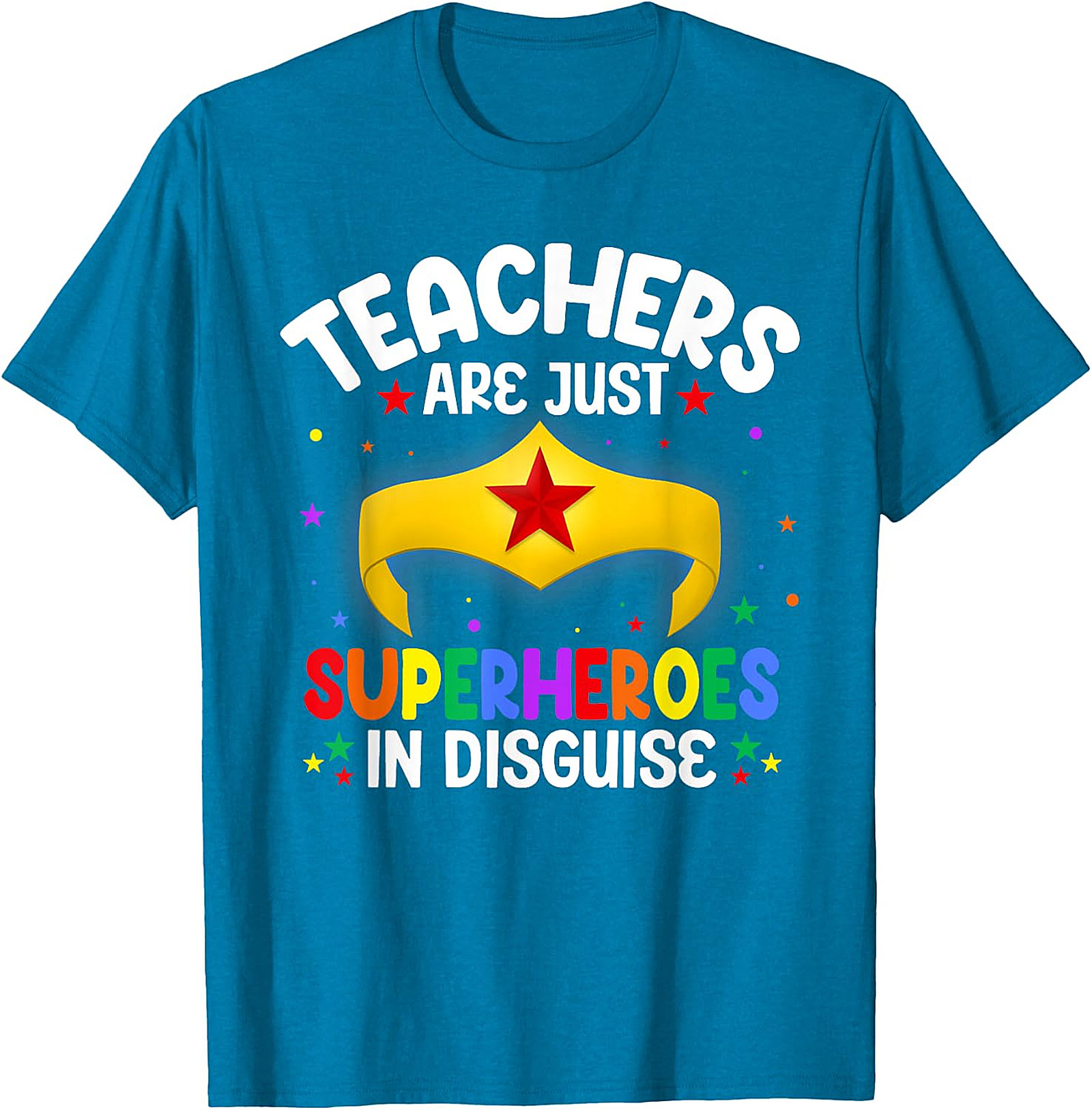 Teachers Are Superheroes T-Shirt | Wonder Woman Style Tee