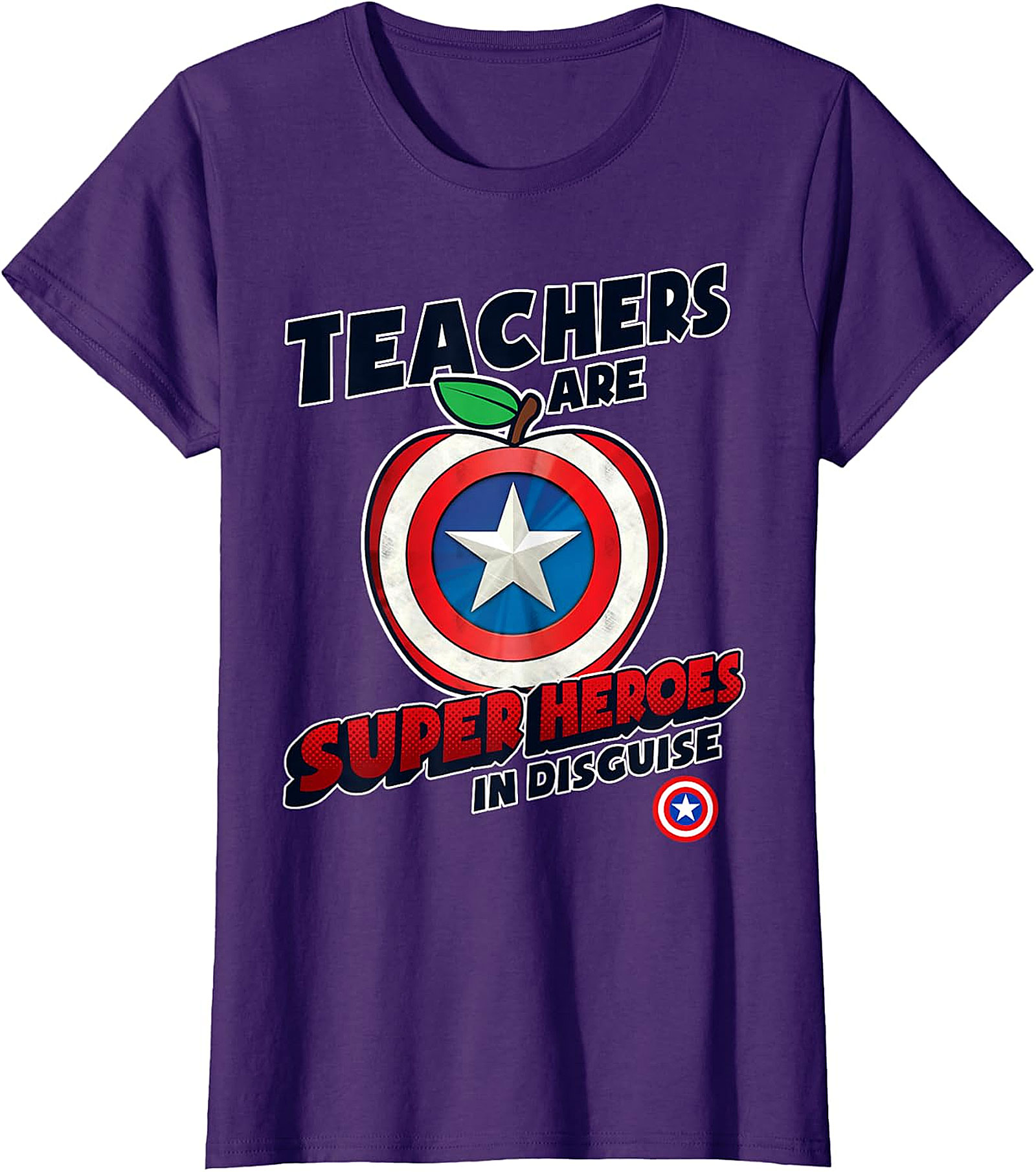 Teachers Are Super Heroes In Disguise T-Shirt | Educator Gift