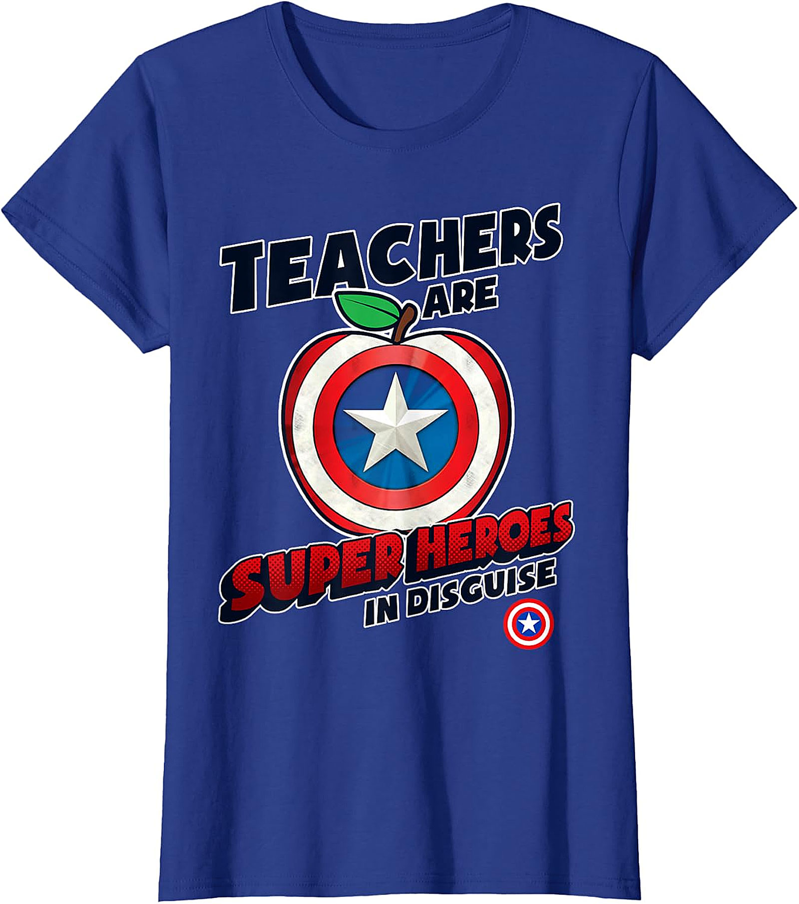 Teachers Are Super Heroes In Disguise T-Shirt | Educator Gift