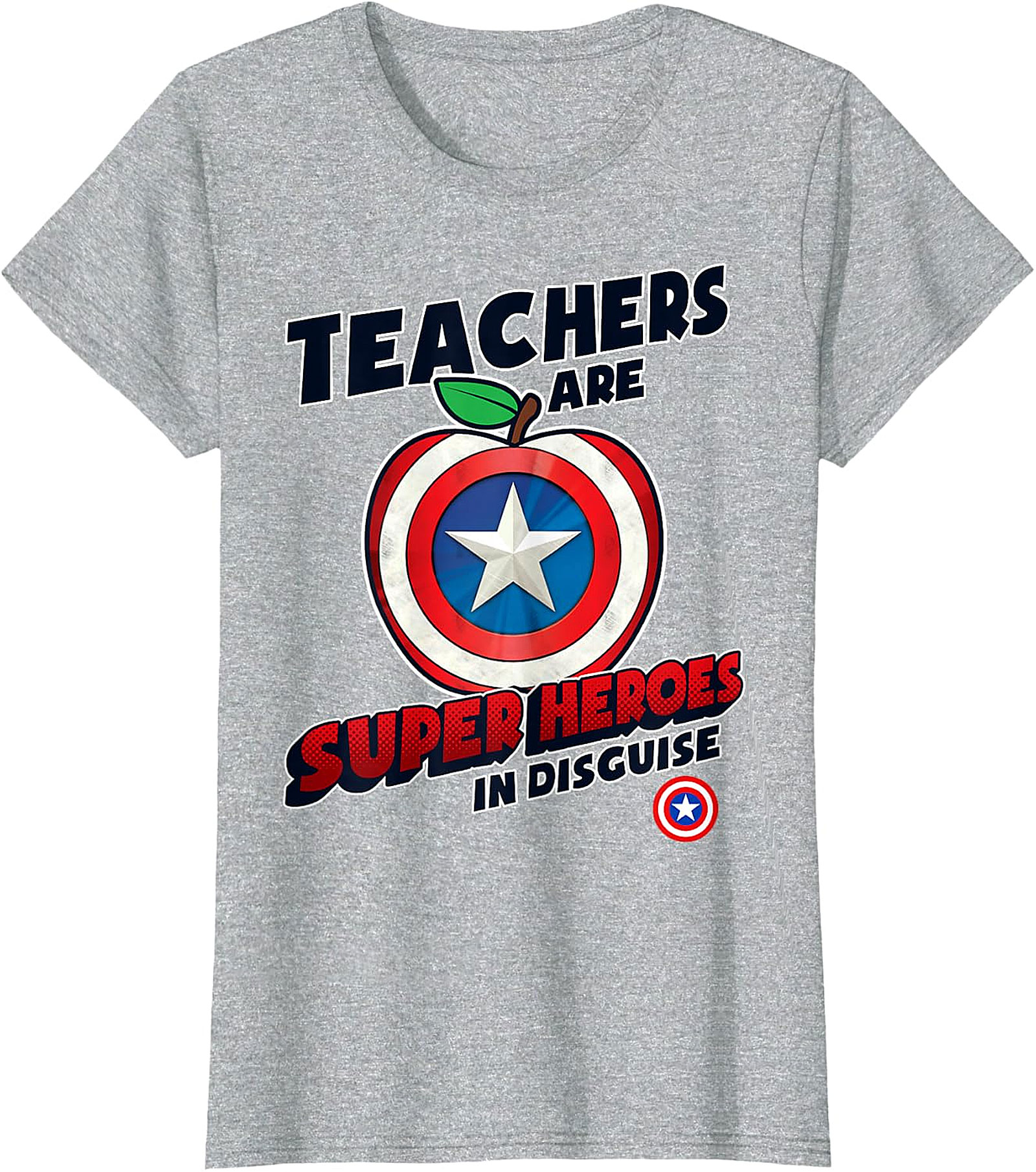 Teachers Are Super Heroes In Disguise T-Shirt | Educator Gift