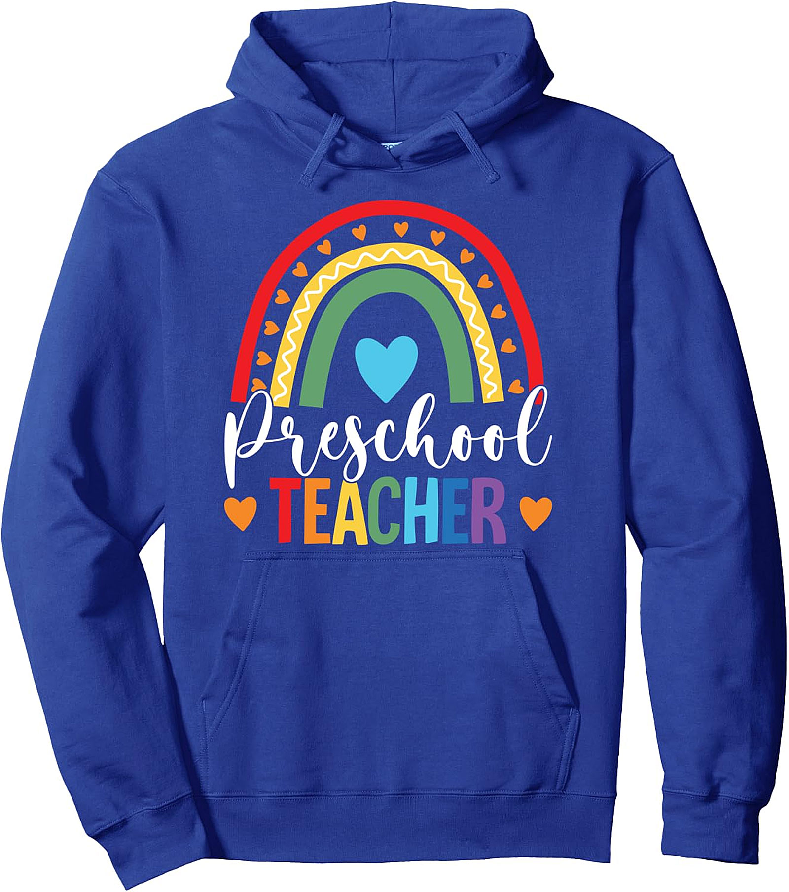Preschool Teacher Rainbow Hoodie | Cozy Pullover Gift