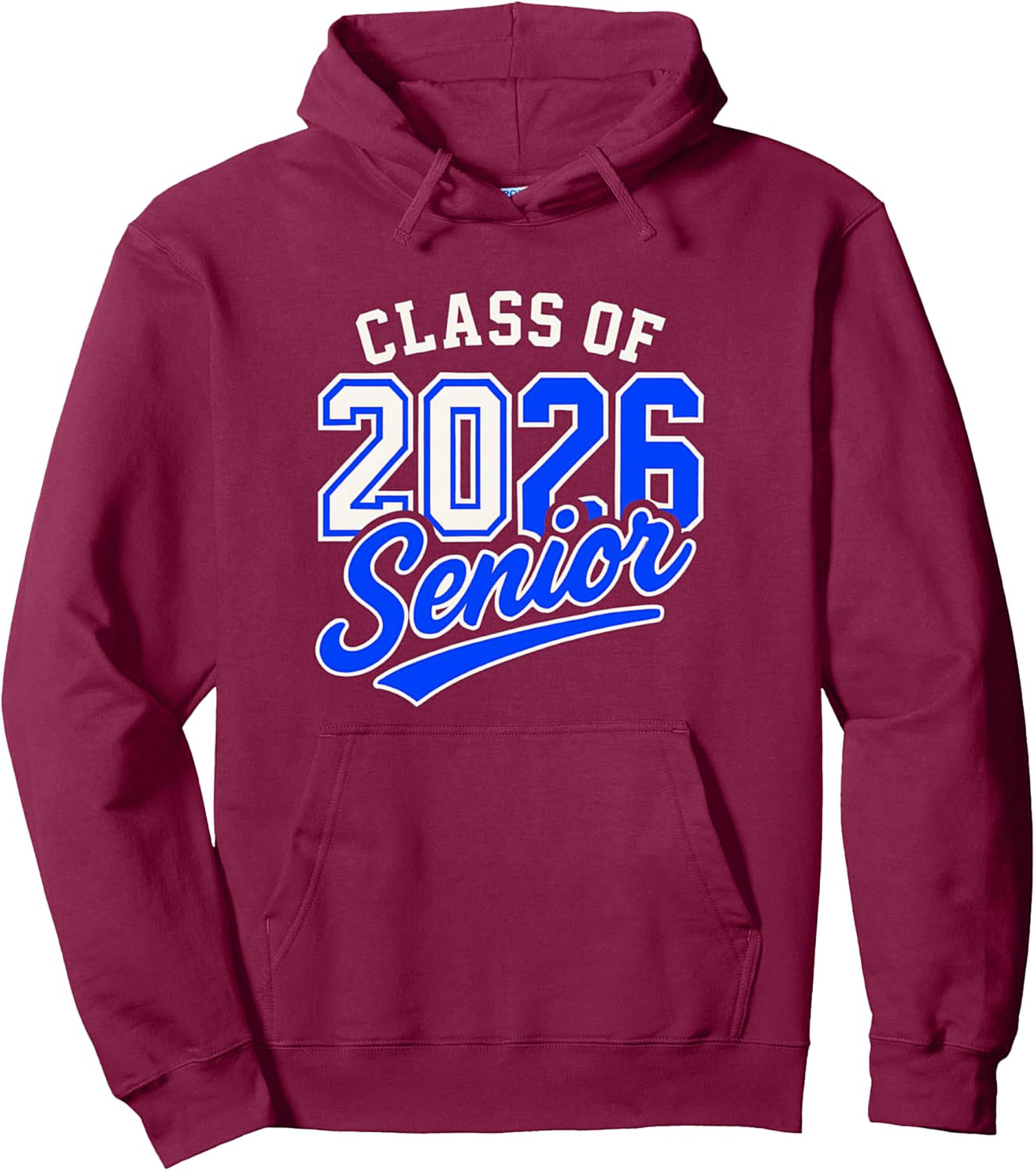 Class of 2026 Senior Pullover Hoodie - Graduation 2026