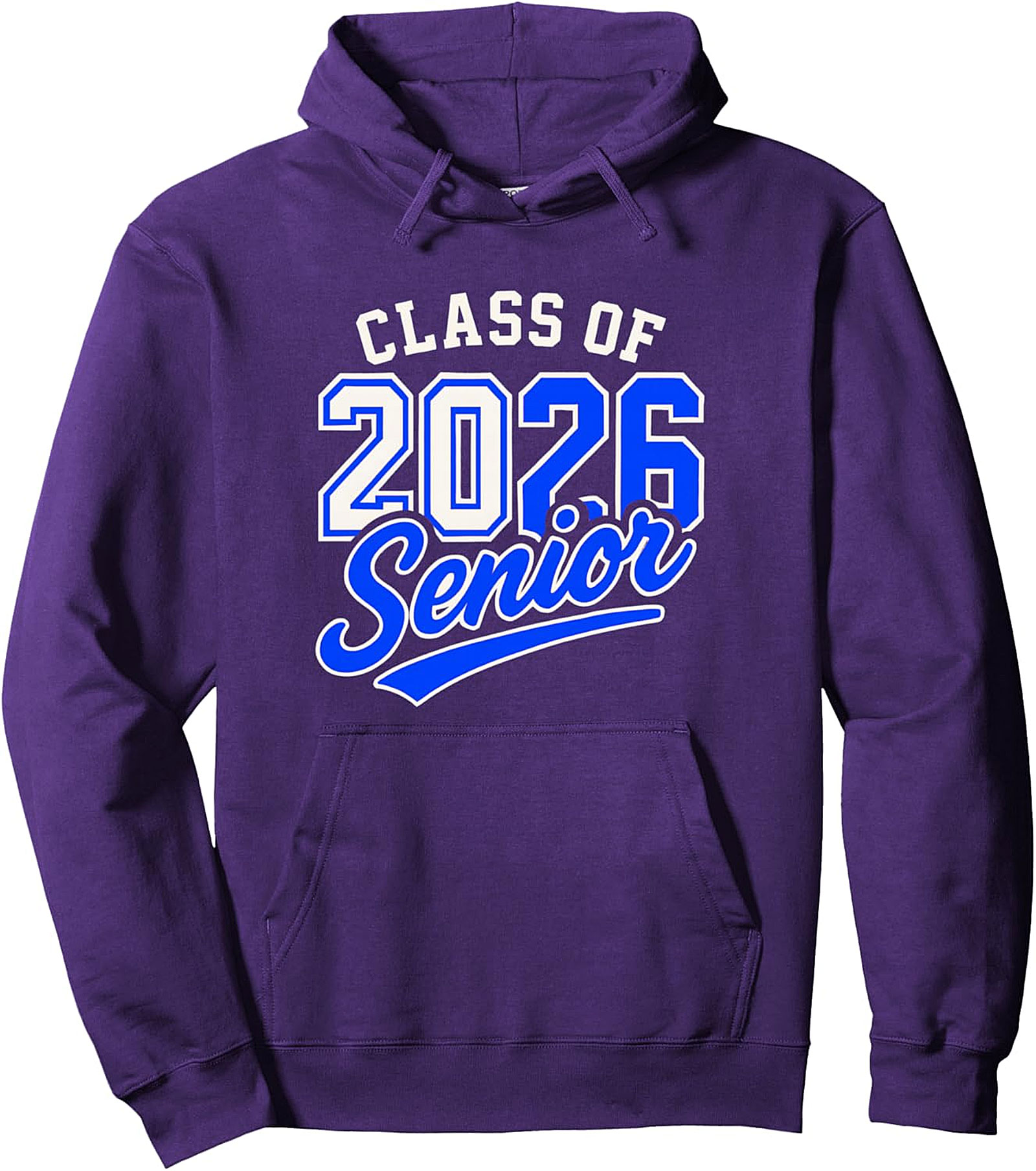 Class of 2026 Senior Pullover Hoodie - Graduation 2026
