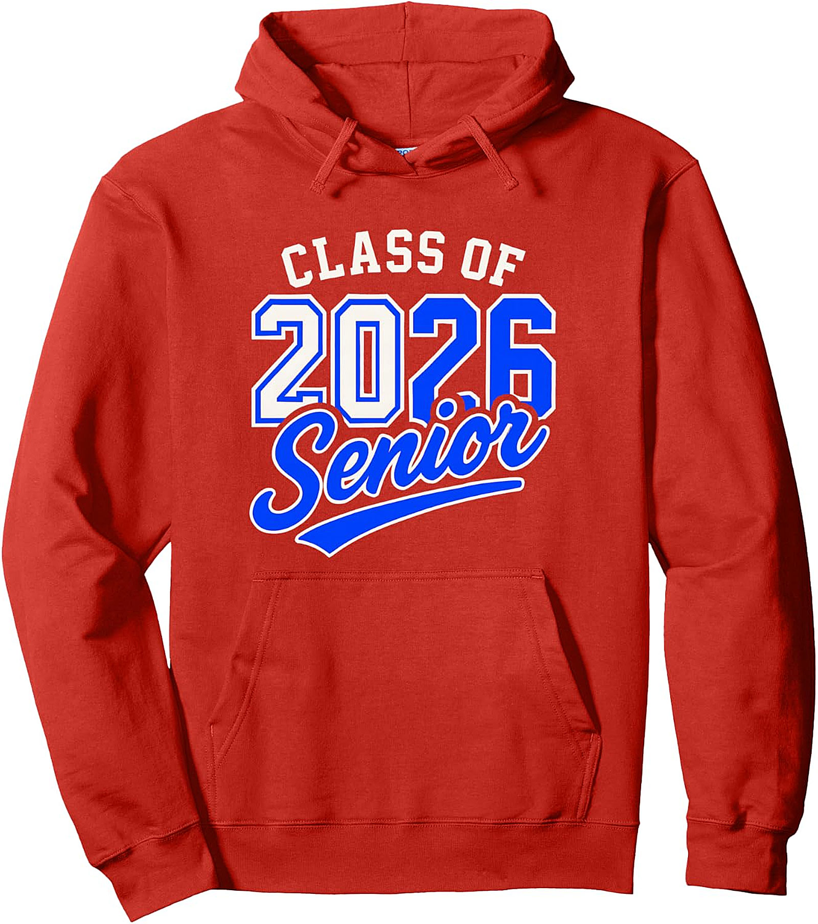 Class of 2026 Senior Pullover Hoodie - Graduation 2026