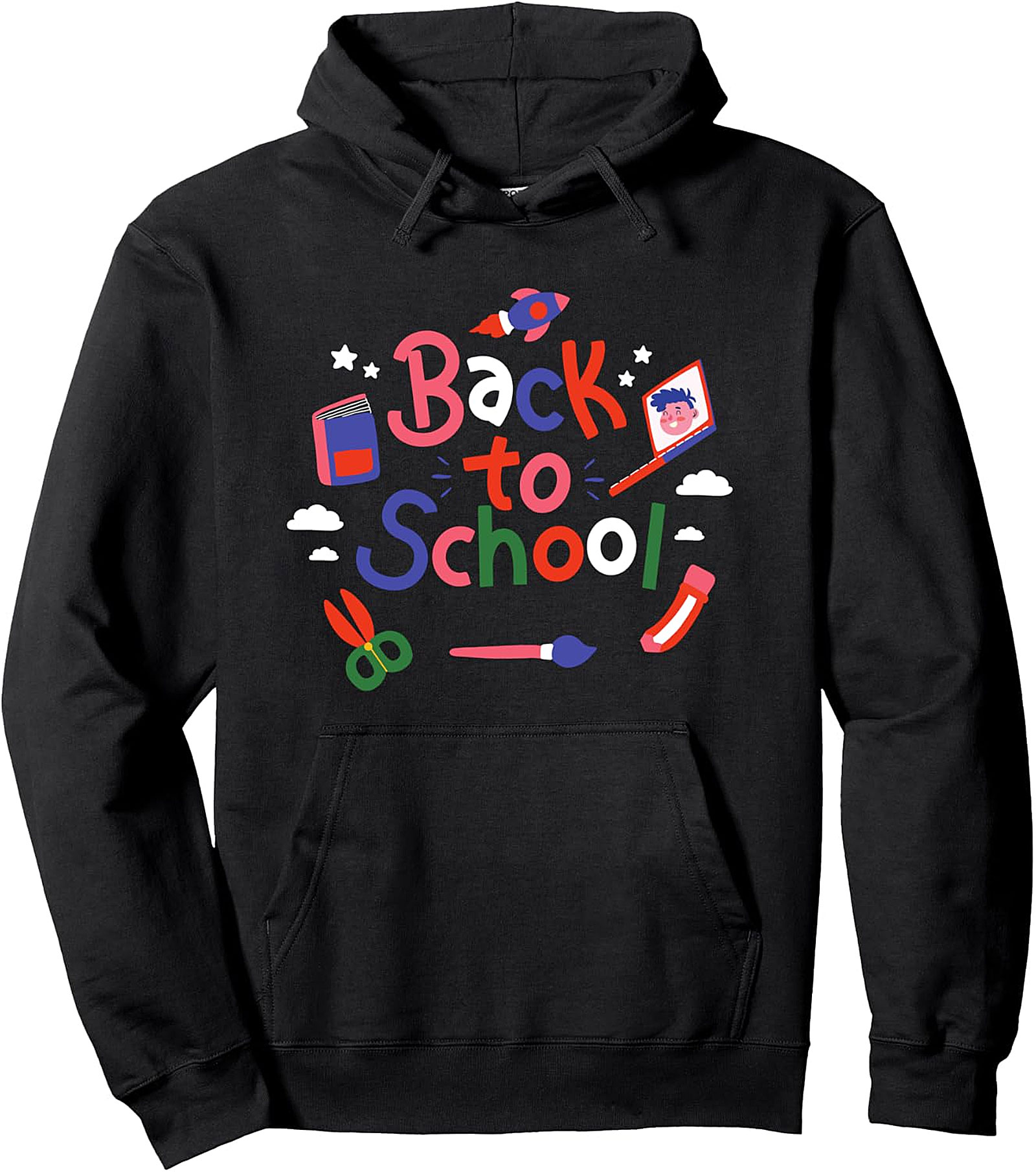 Back To School Graphic Hoodie | Cozy Unisex Pullover
