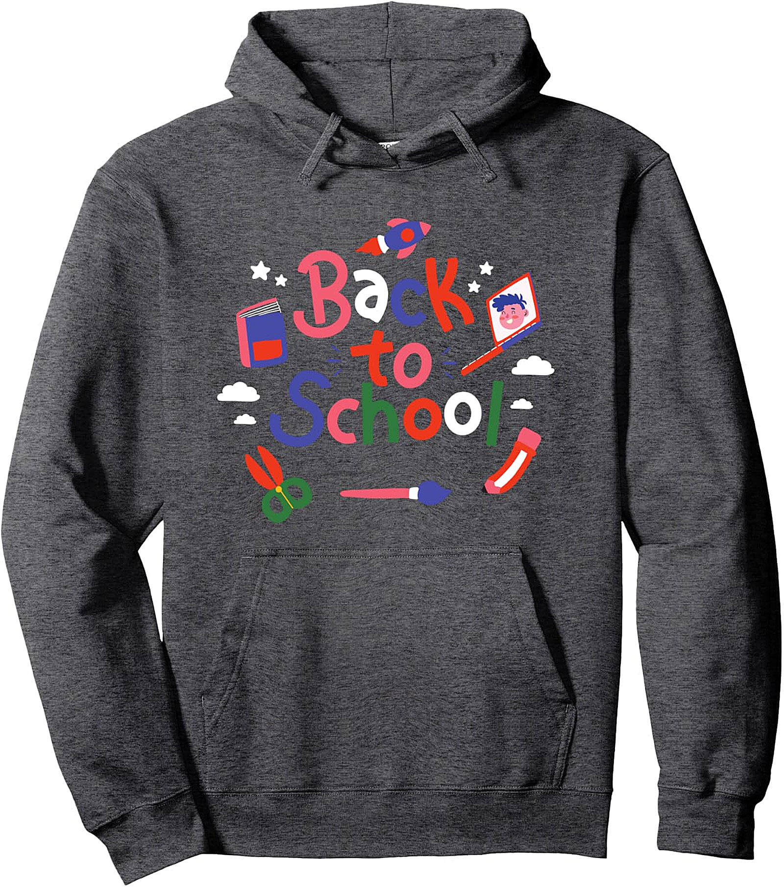 Back To School Graphic Hoodie | Cozy Unisex Pullover