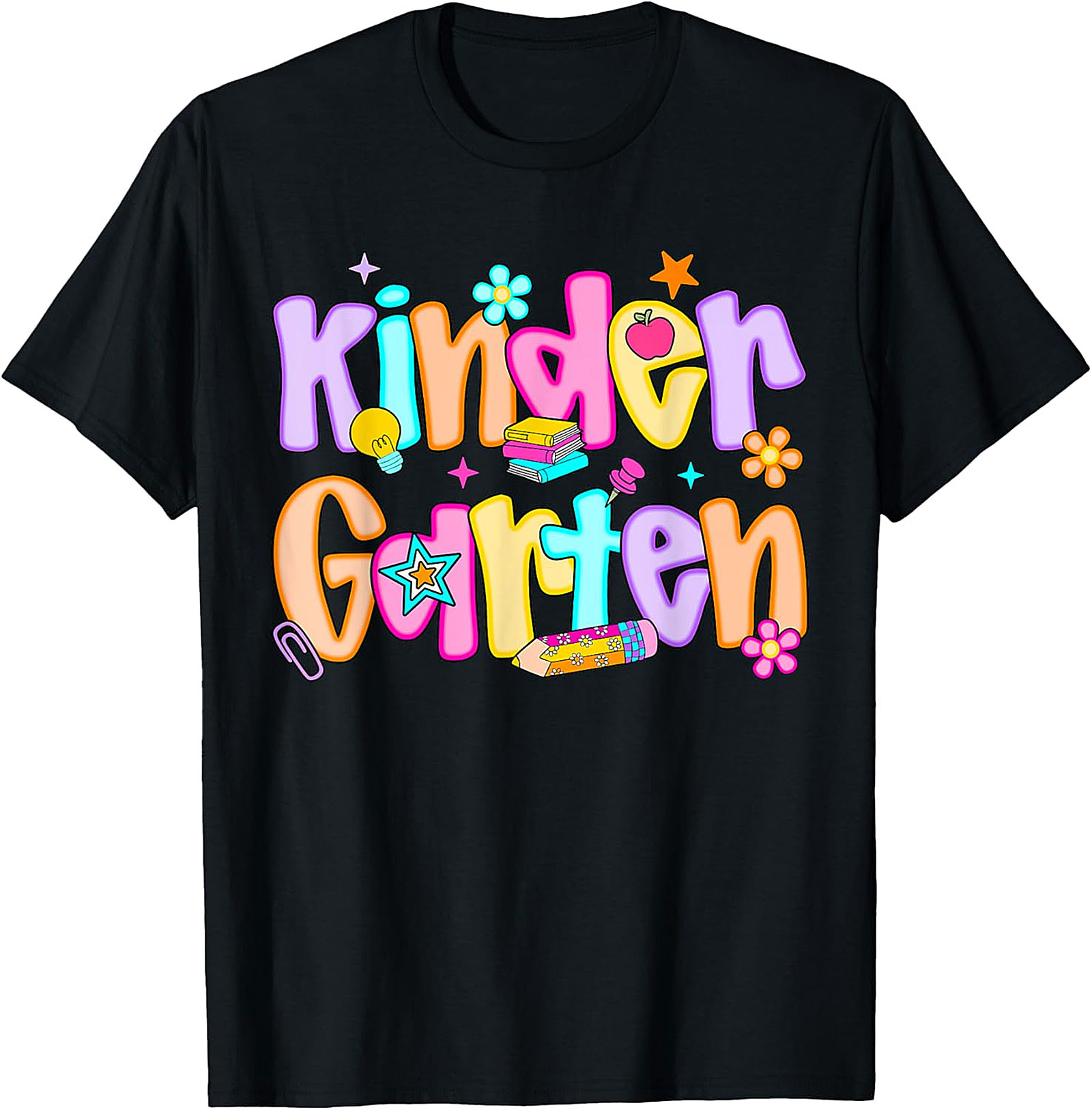 Kindergarten First Day of School T-Shirt for Kids & Teachers