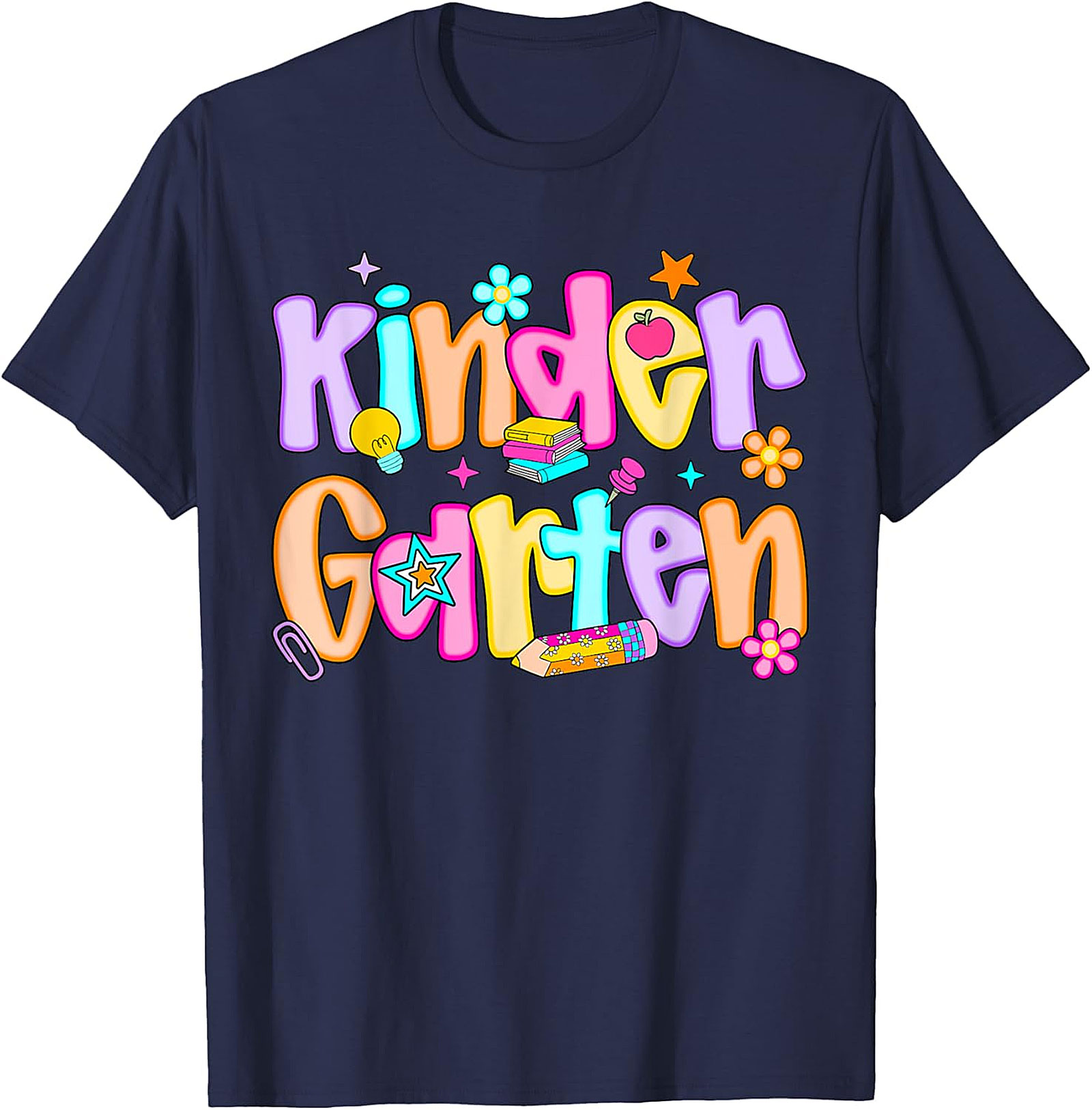 Kindergarten First Day of School T-Shirt for Kids & Teachers