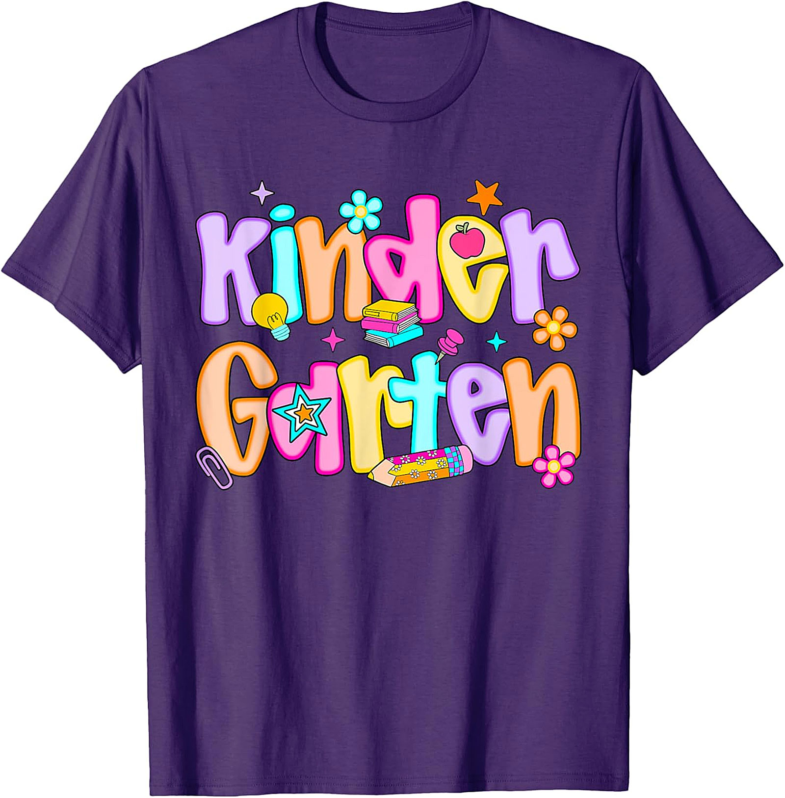 Kindergarten First Day of School T-Shirt for Kids & Teachers