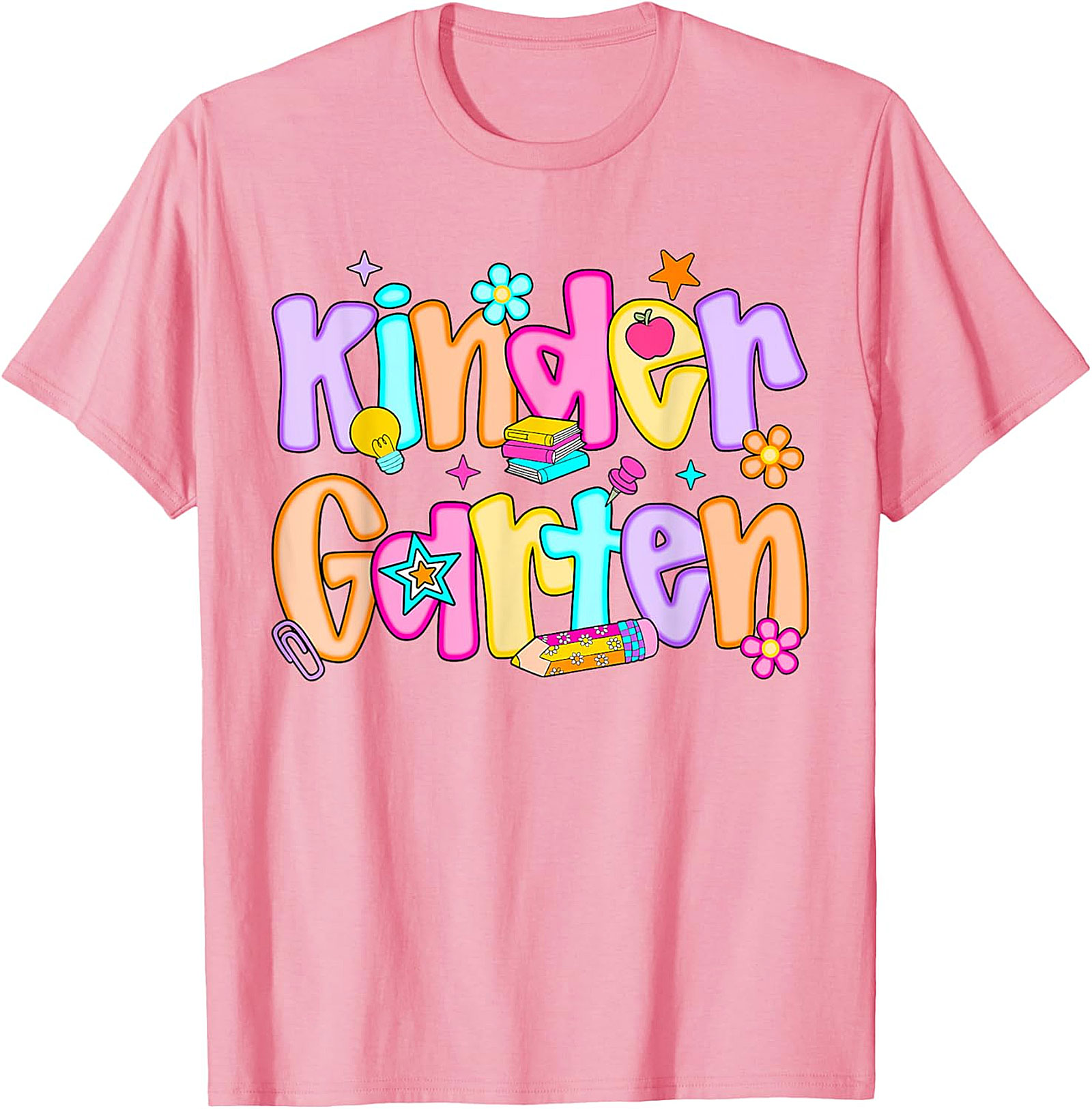 Kindergarten First Day of School T-Shirt for Kids & Teachers