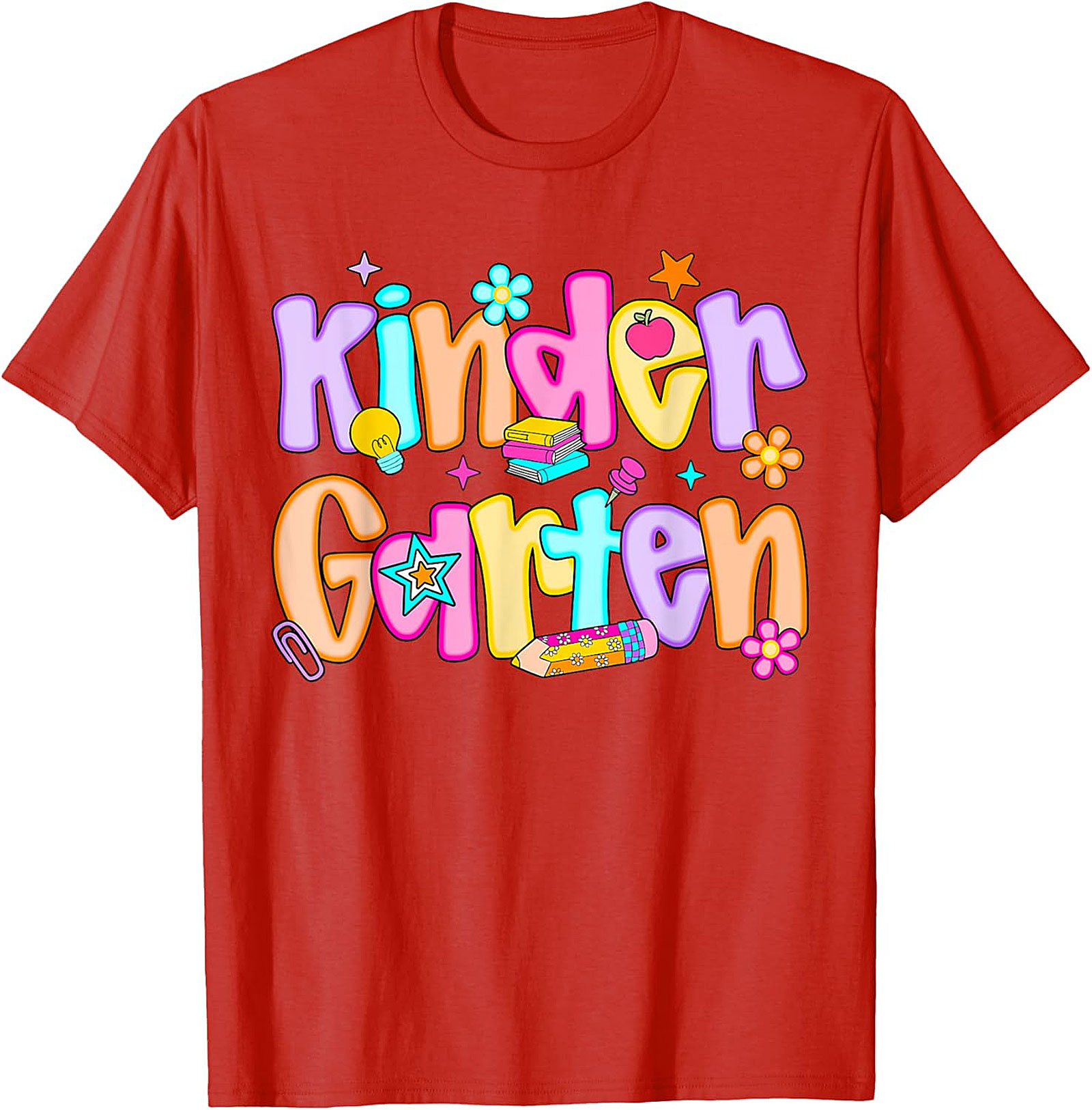 Kindergarten First Day of School T-Shirt for Kids & Teachers