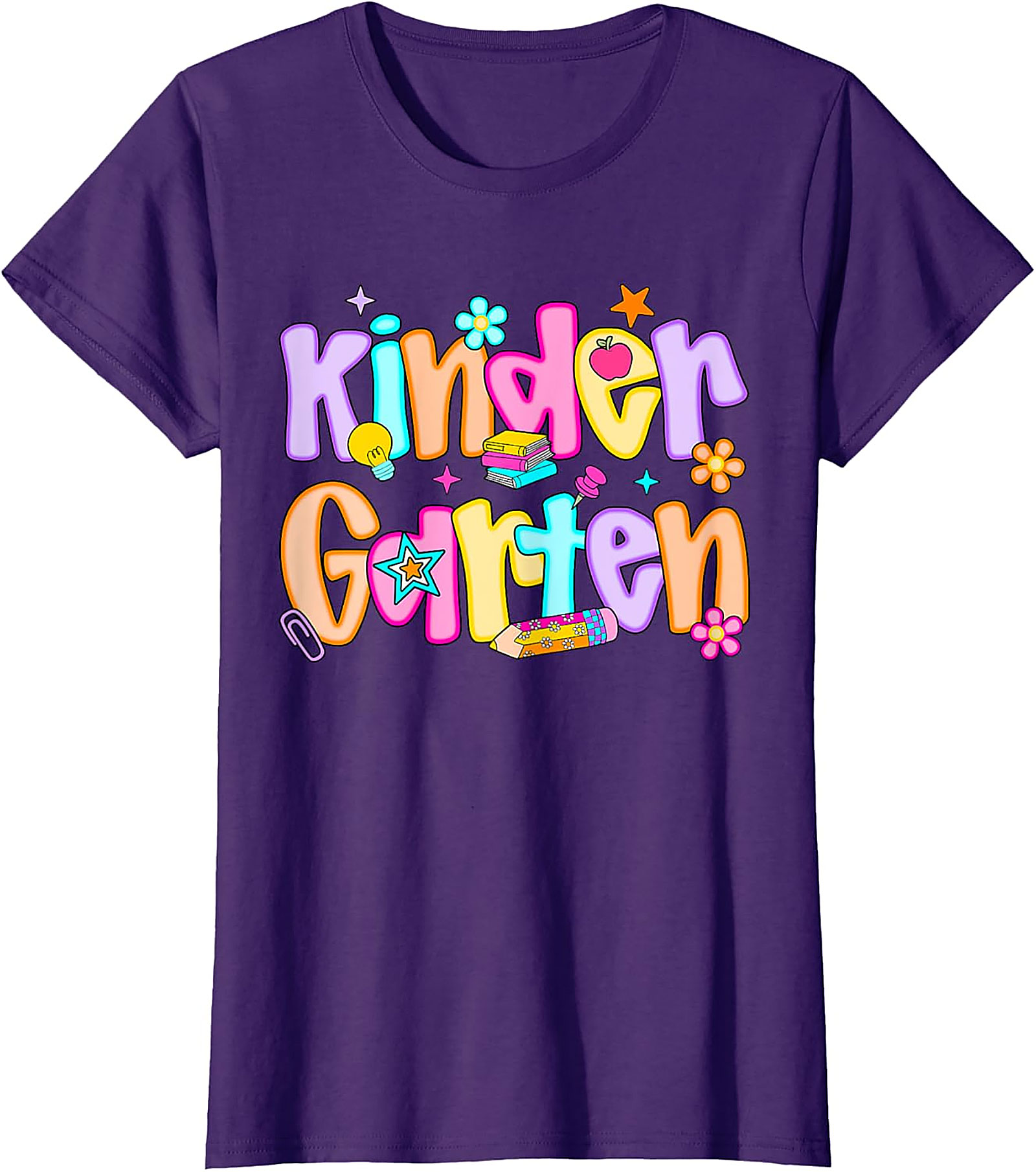 Kindergarten First Day of School T-Shirt for Kids & Teachers