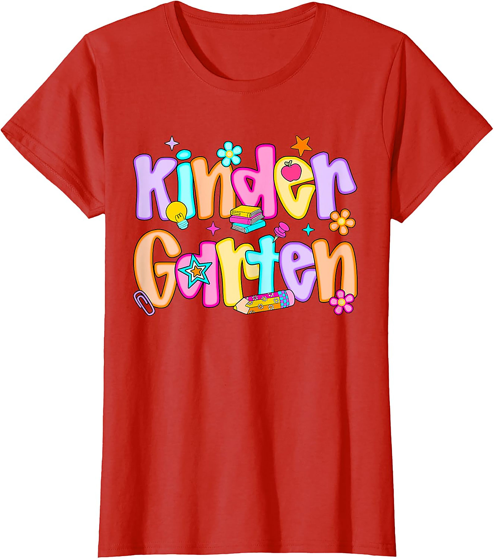 Kindergarten First Day of School T-Shirt for Kids & Teachers