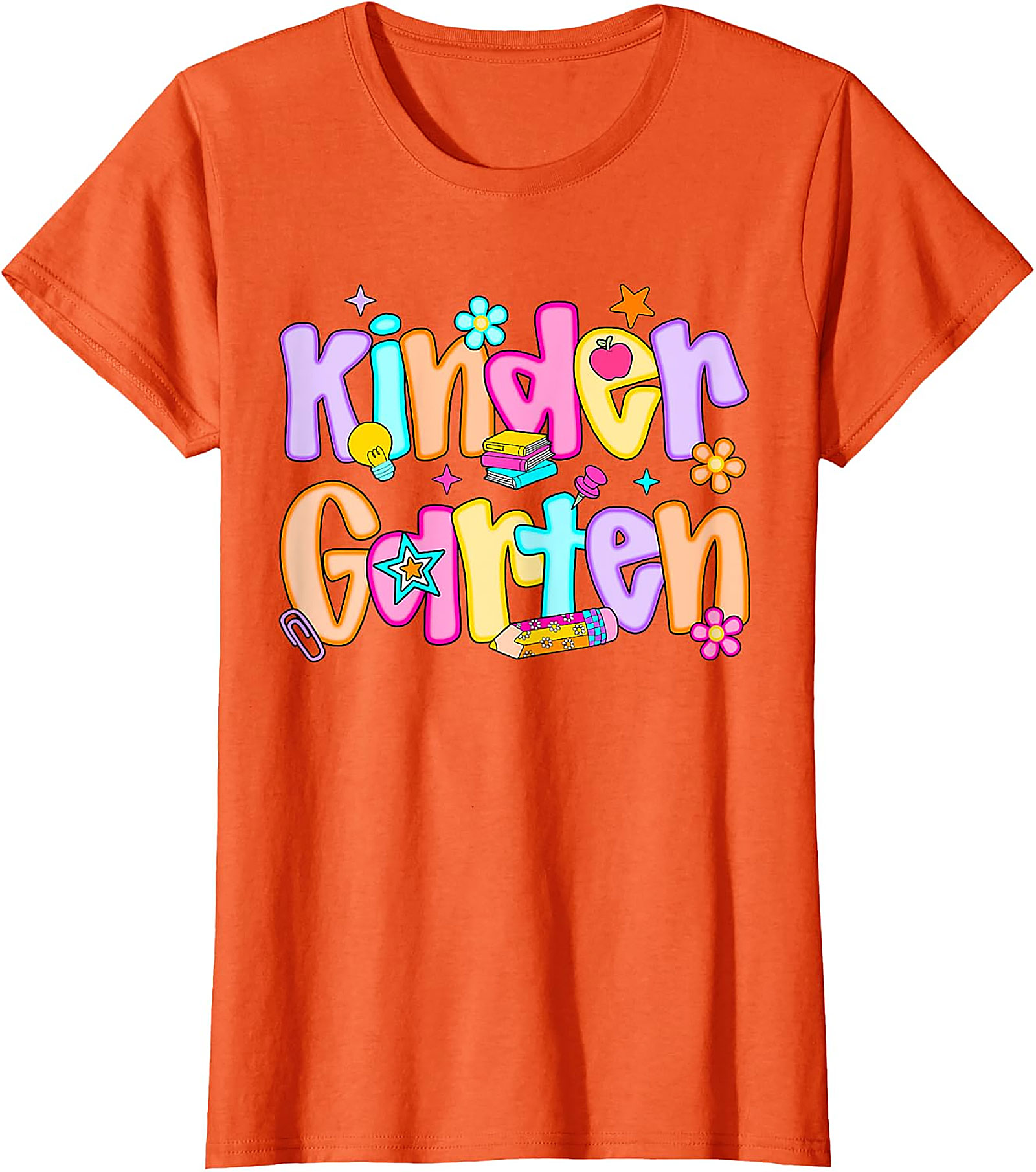 Kindergarten First Day of School T-Shirt for Kids & Teachers
