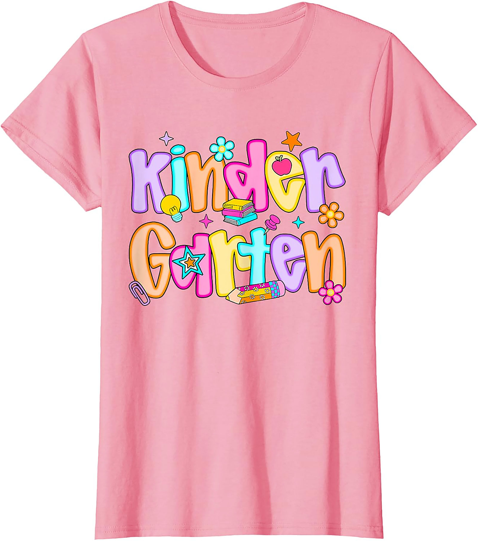 Kindergarten First Day of School T-Shirt for Kids & Teachers