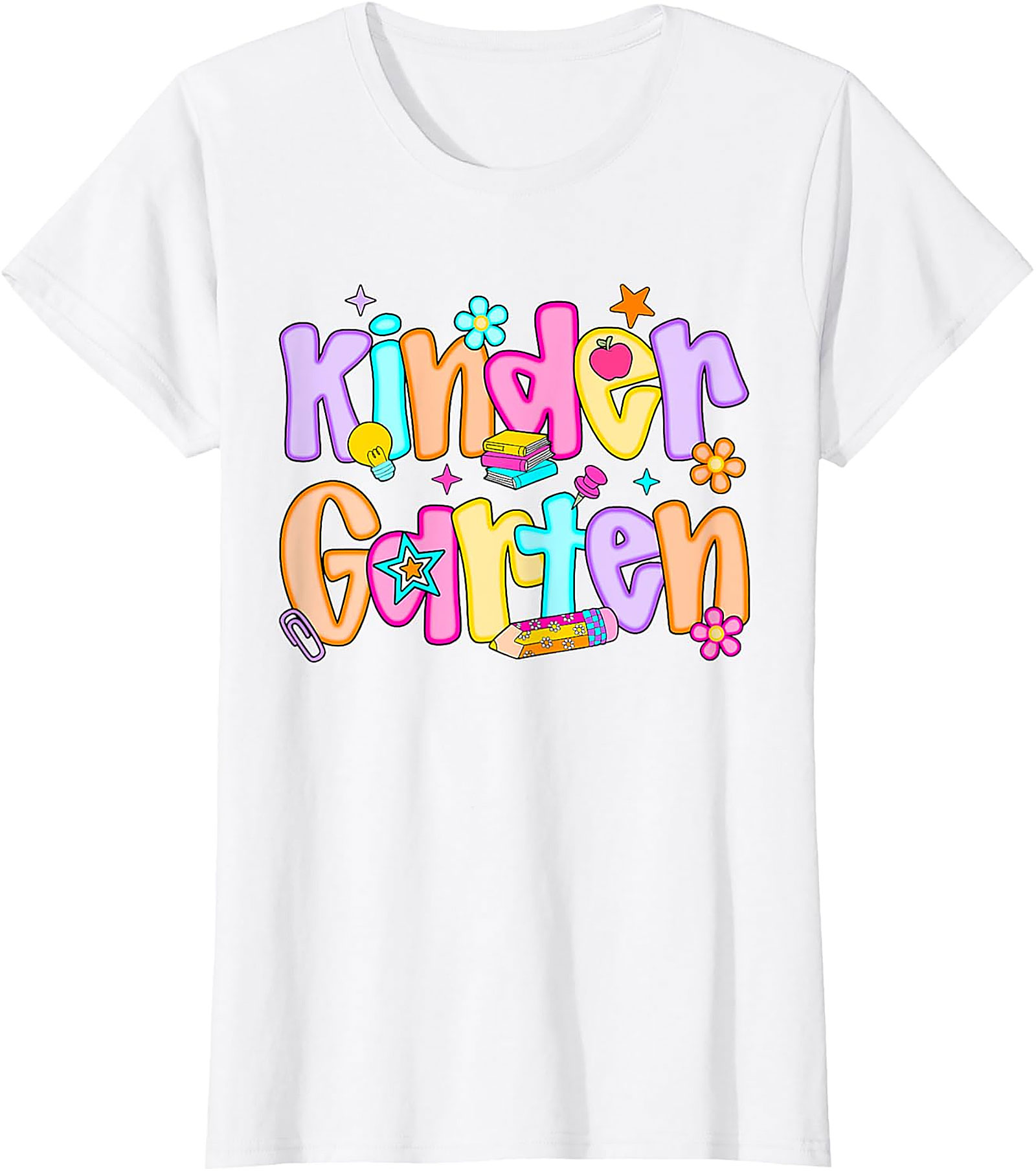 Kindergarten First Day of School T-Shirt for Kids & Teachers