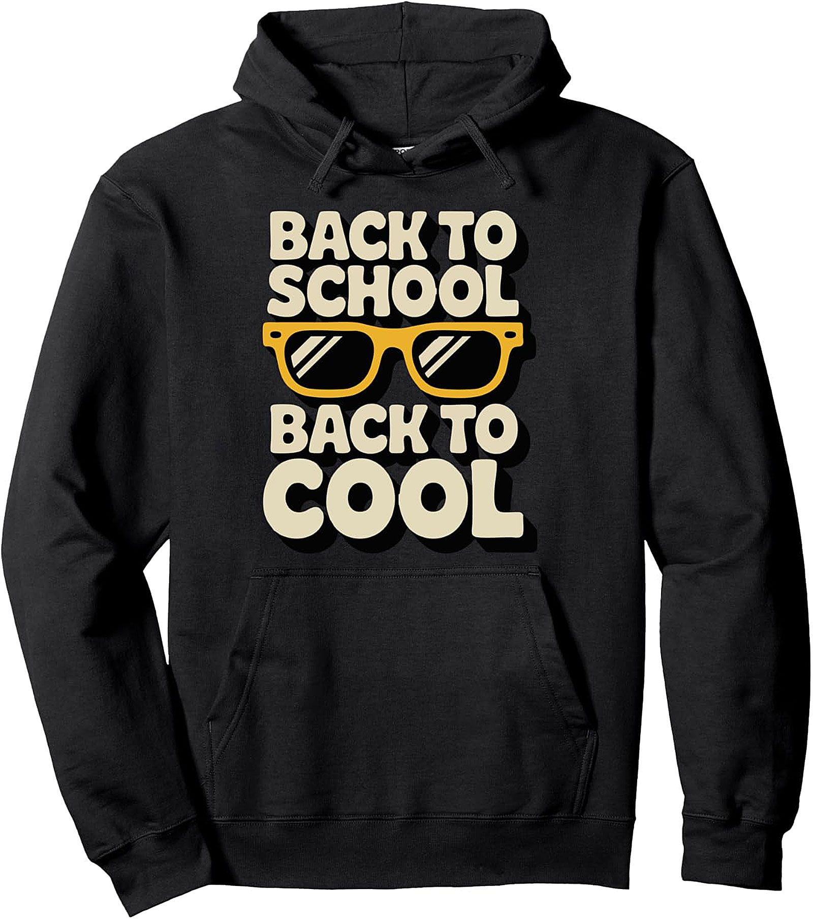 Back to School Back to Cool Pullover Hoodie | Retro Style