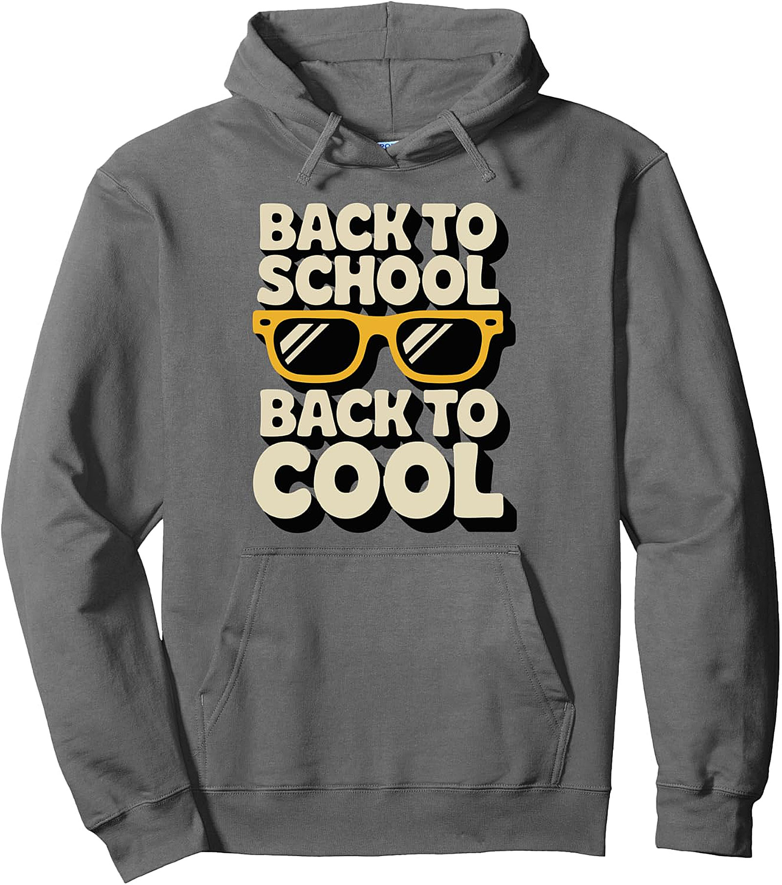 Back to School Back to Cool Pullover Hoodie | Retro Style
