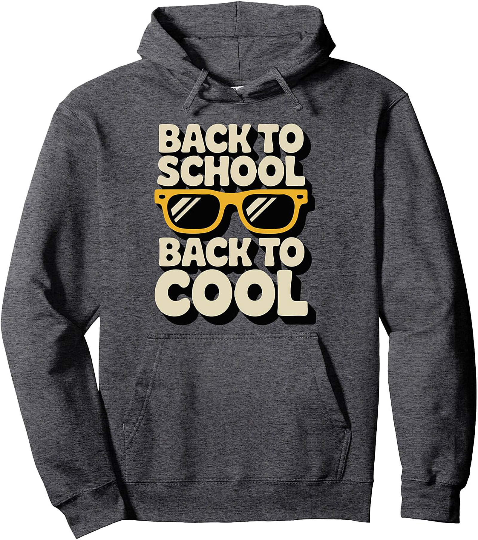 Back to School Back to Cool Pullover Hoodie | Retro Style