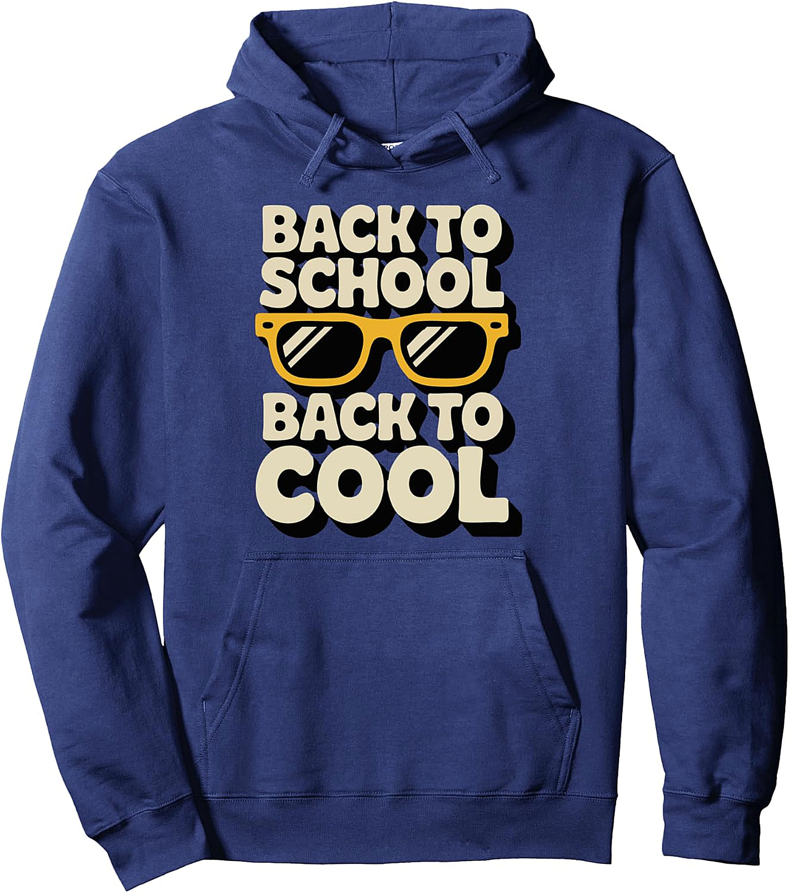 Back to School Back to Cool Pullover Hoodie | Retro Style