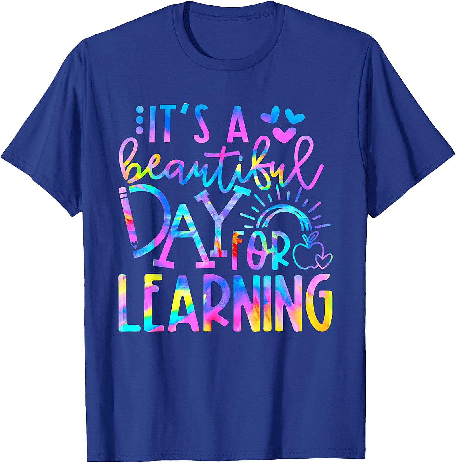 Beautiful Day for Learning T-Shirt | Teacher Graphic Tee