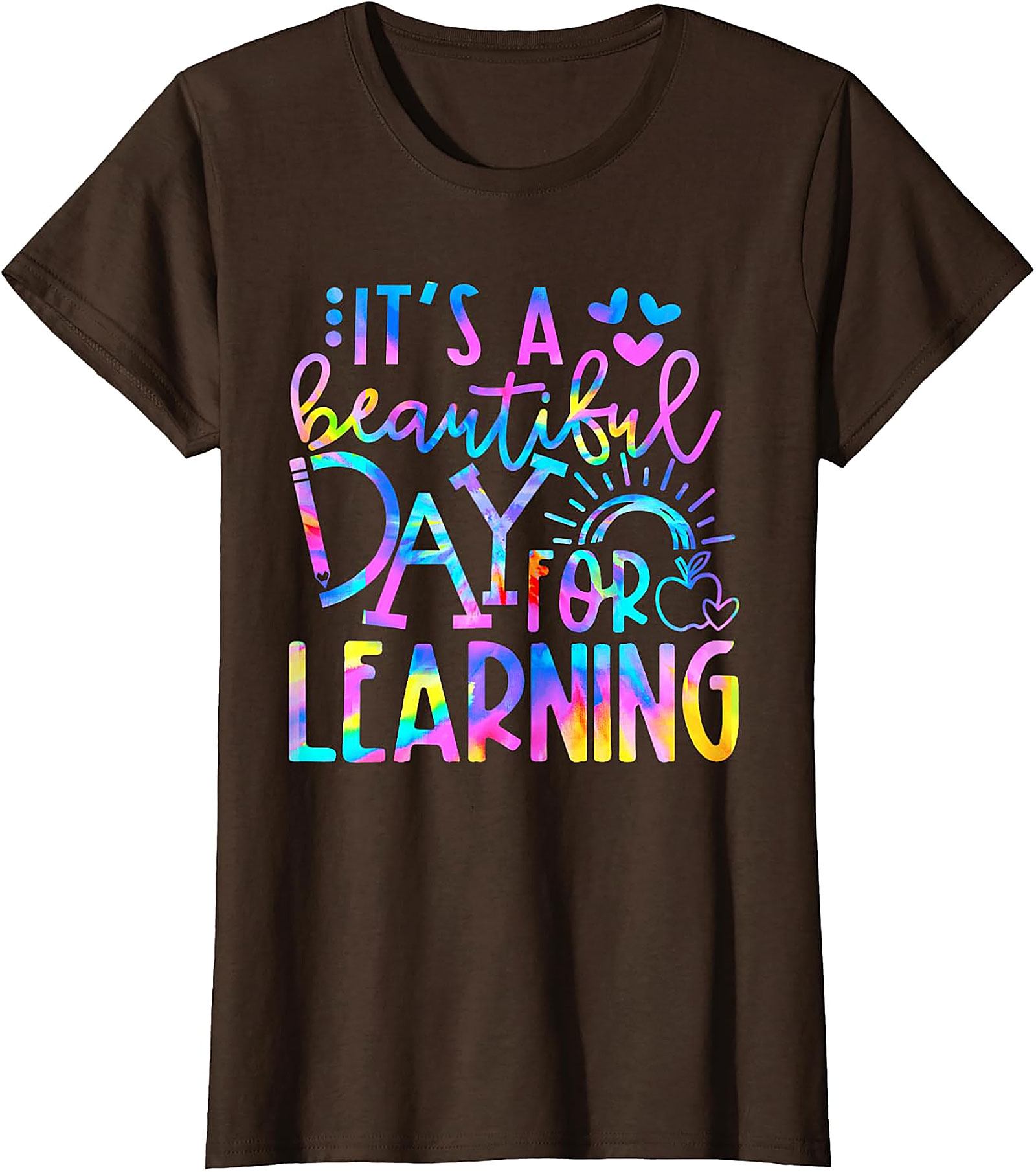 Beautiful Day for Learning T-Shirt | Teacher Graphic Tee