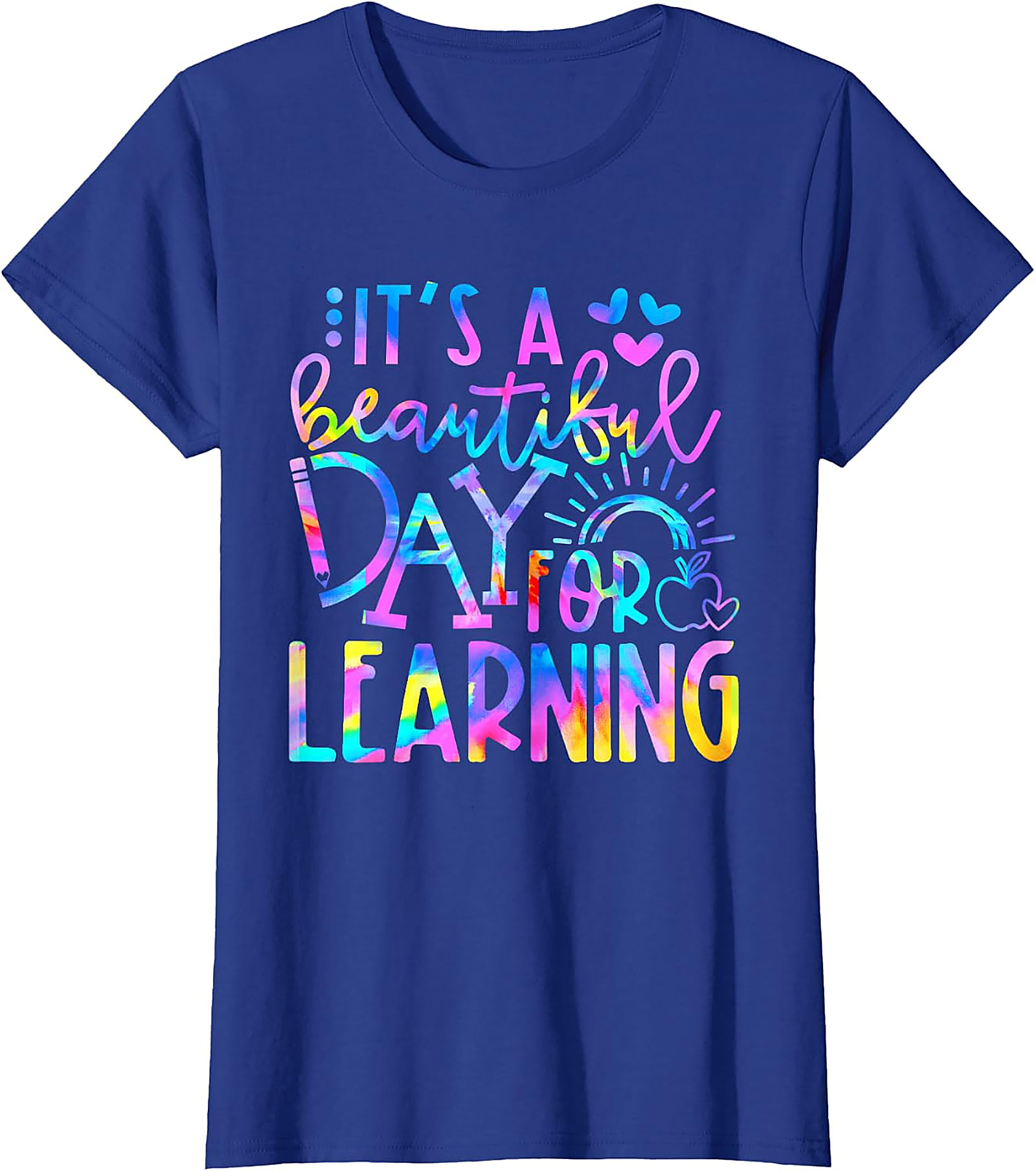 Beautiful Day for Learning T-Shirt | Teacher Graphic Tee