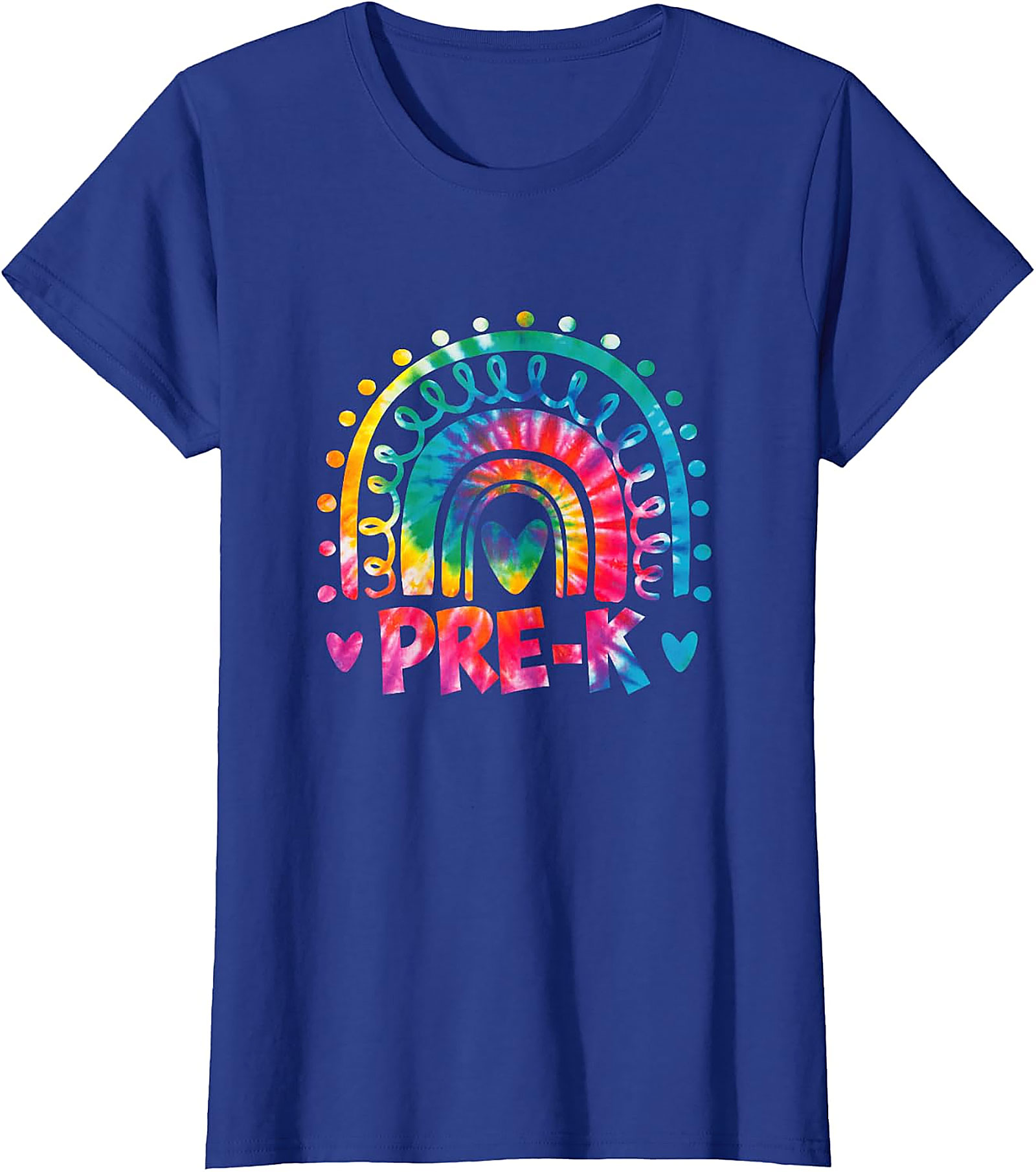 Pre-K Teacher Tie Dye Rainbow T-Shirt | Back to School Tee