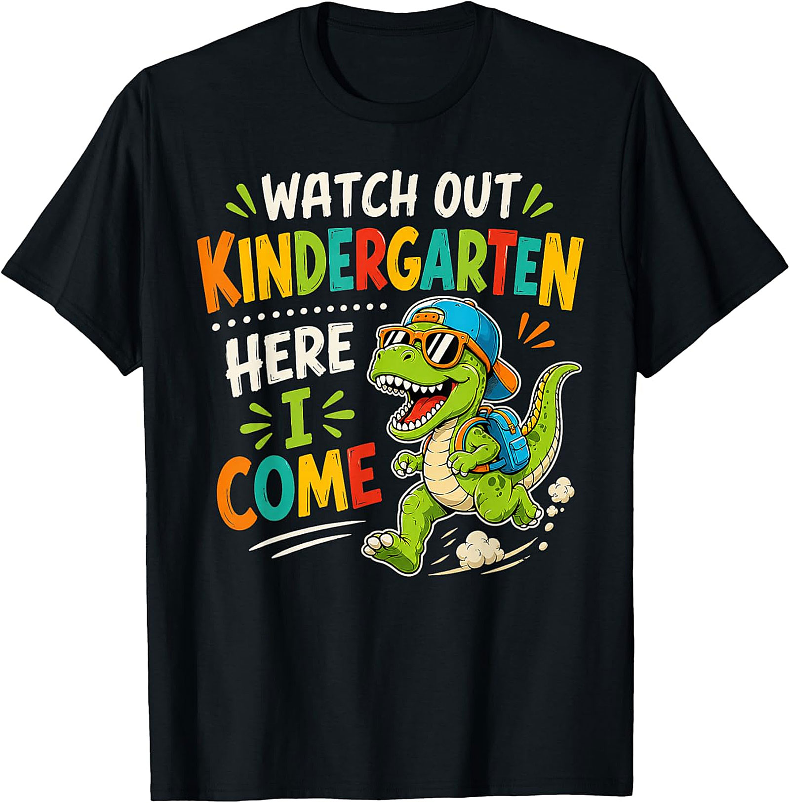 Kindergarten Dinosaur T-Shirt | First Day of School Tee