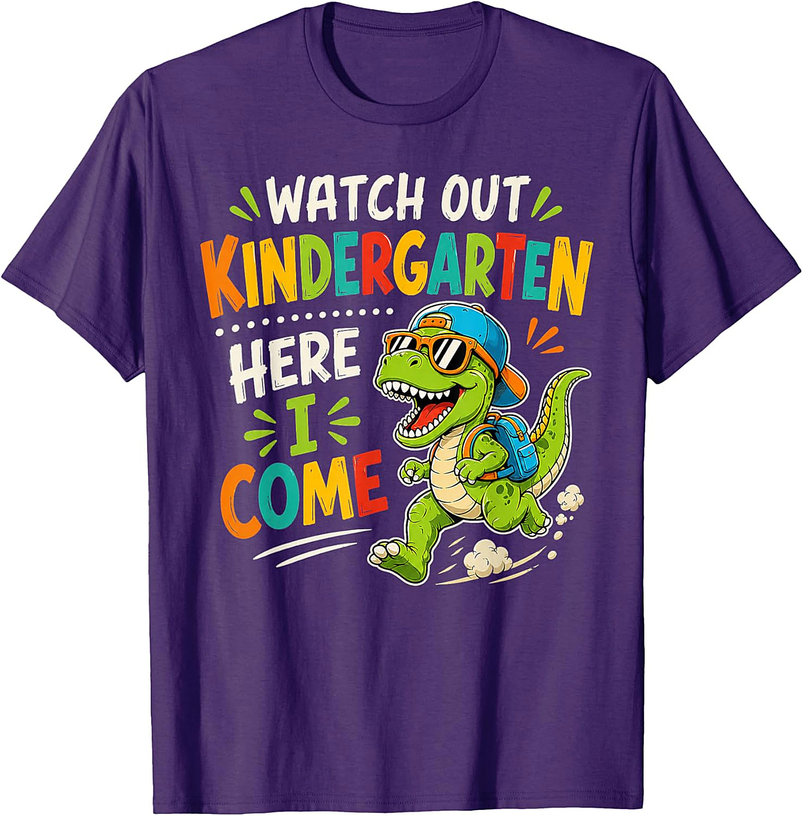 Kindergarten Dinosaur T-Shirt | First Day of School Tee