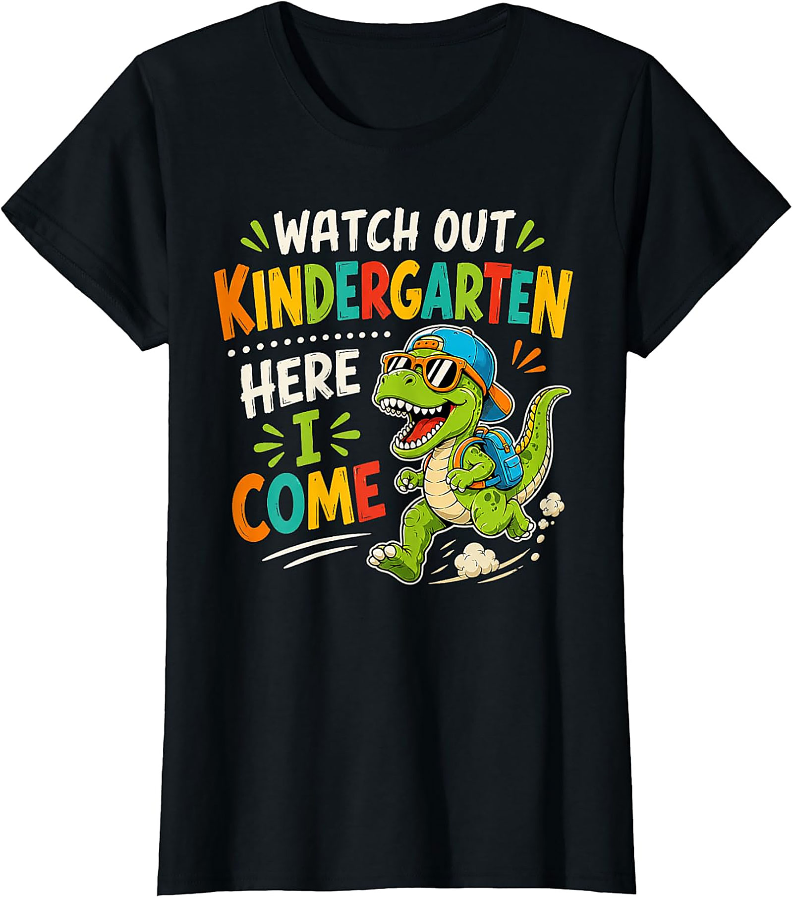 Kindergarten Dinosaur T-Shirt | First Day of School Tee