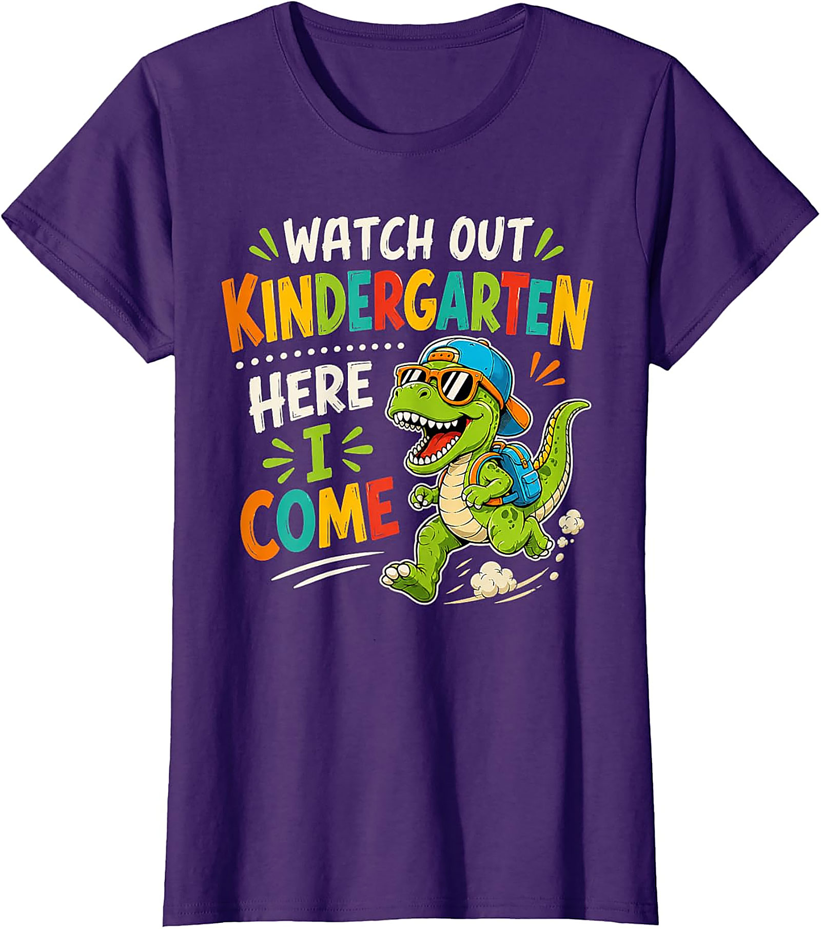 Kindergarten Dinosaur T-Shirt | First Day of School Tee