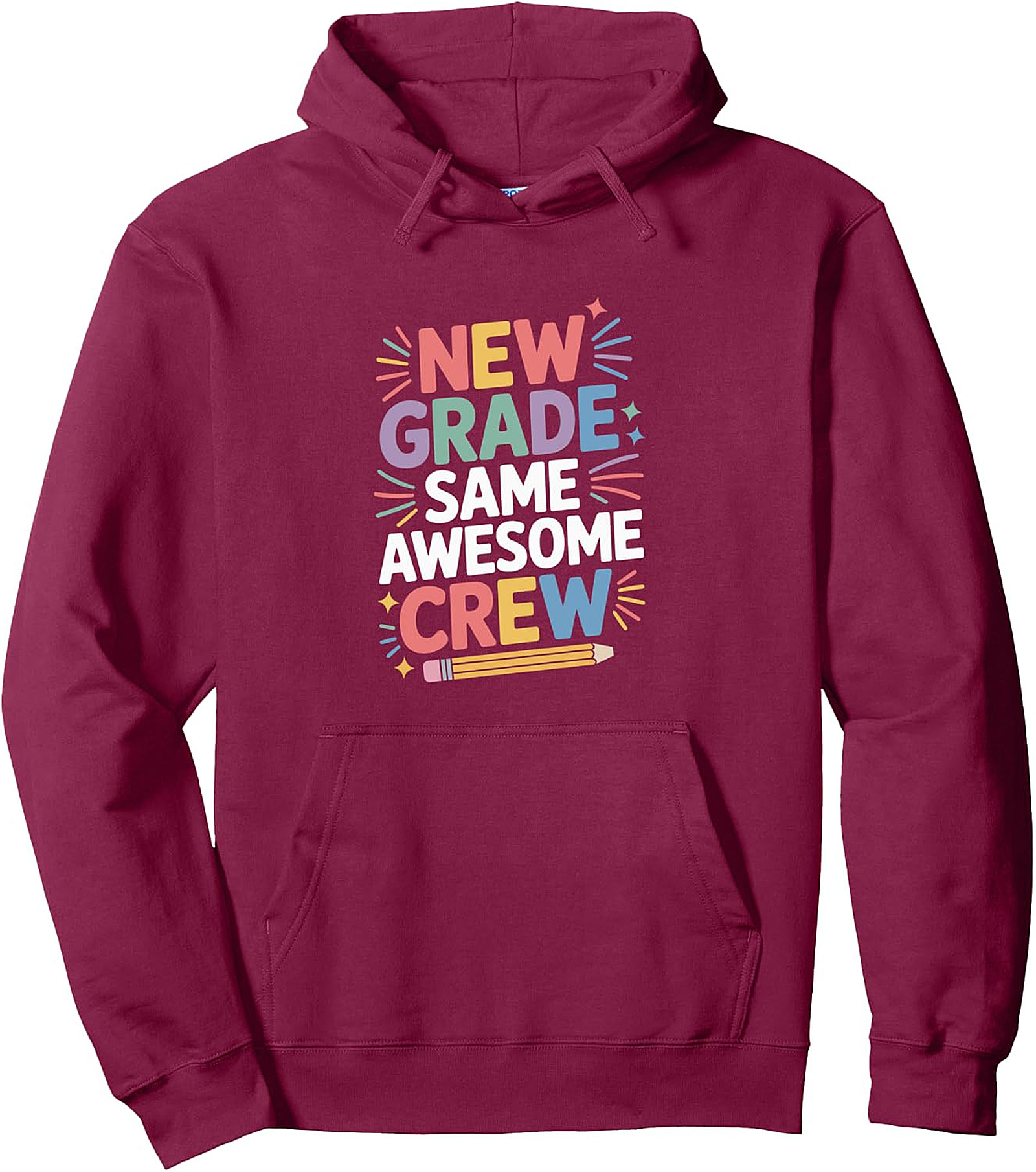  New Grade Same Aura Pullover Hoodie - Back To School