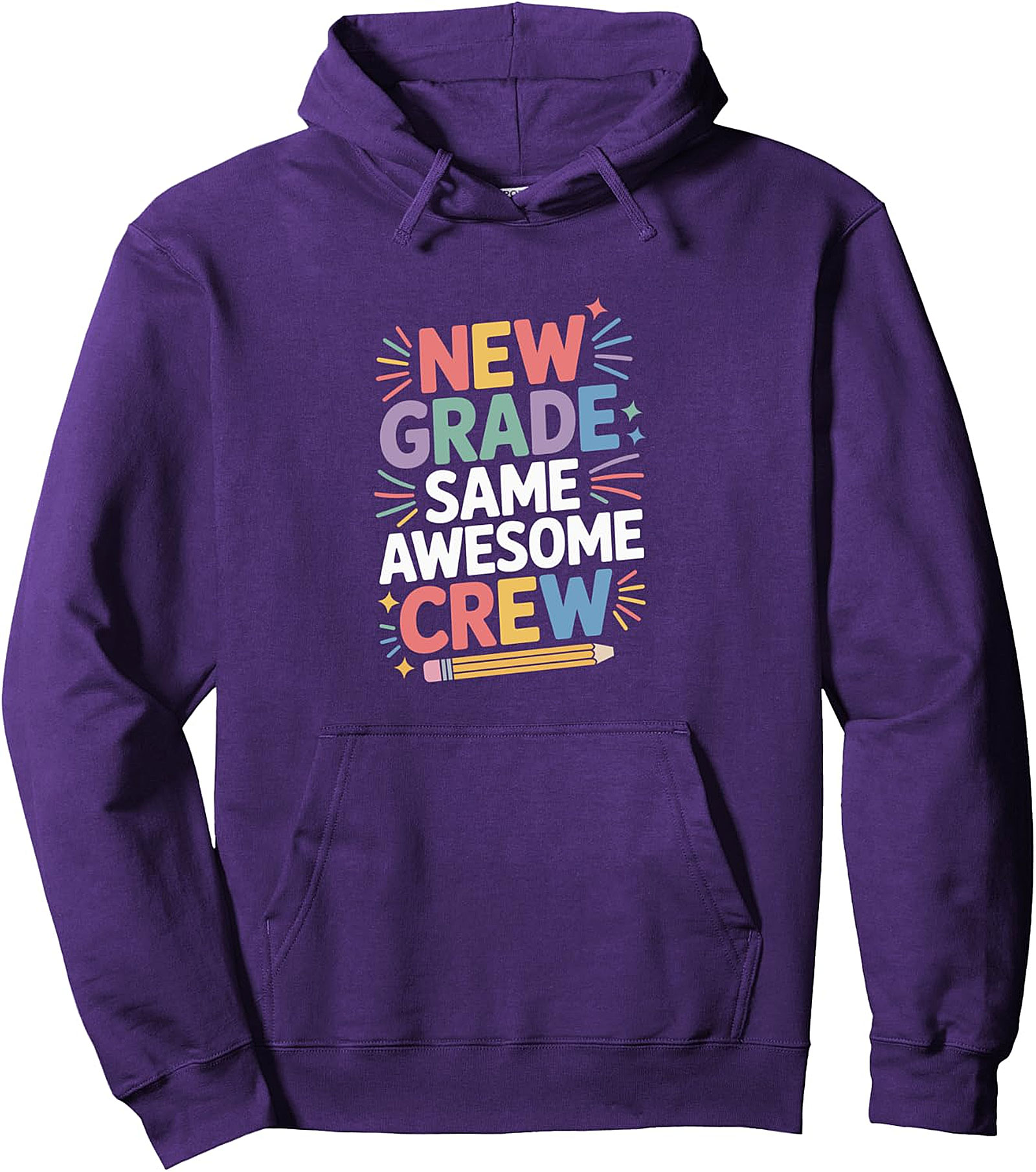  New Grade Same Aura Pullover Hoodie - Back To School