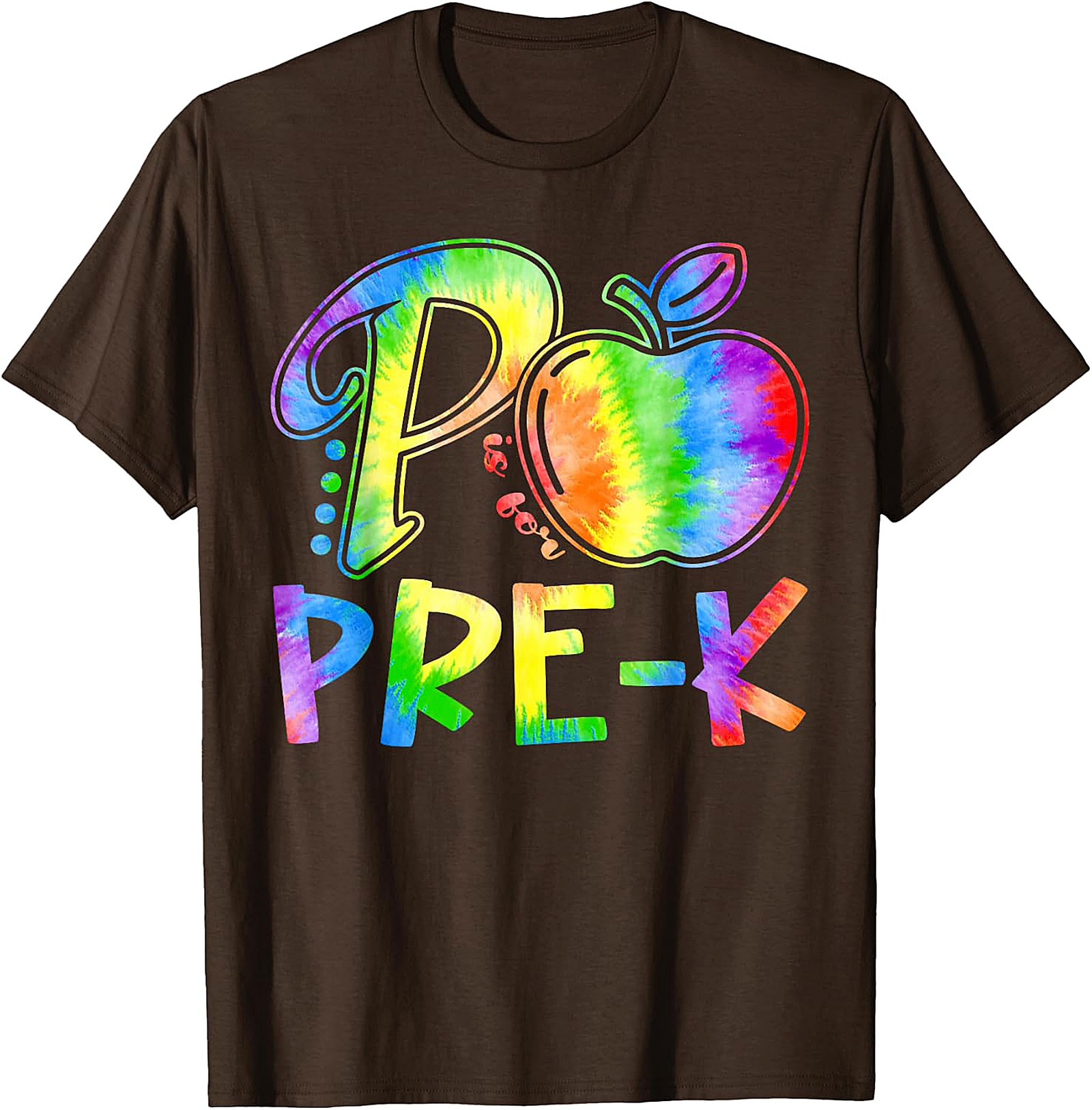 P is for Pre-K T-Shirt | Tie Dye Teacher Student Tee