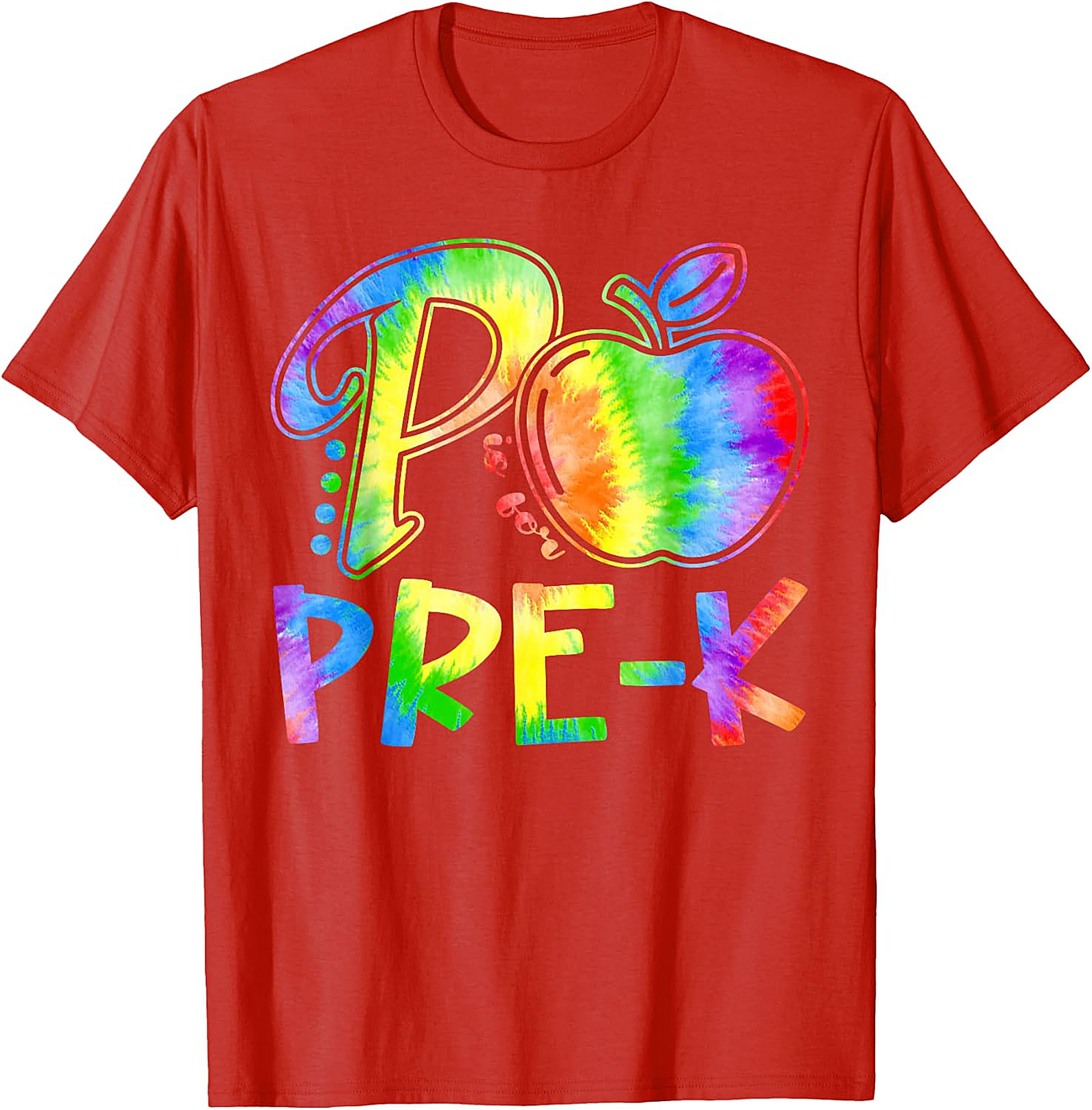P is for Pre-K T-Shirt | Tie Dye Teacher Student Tee