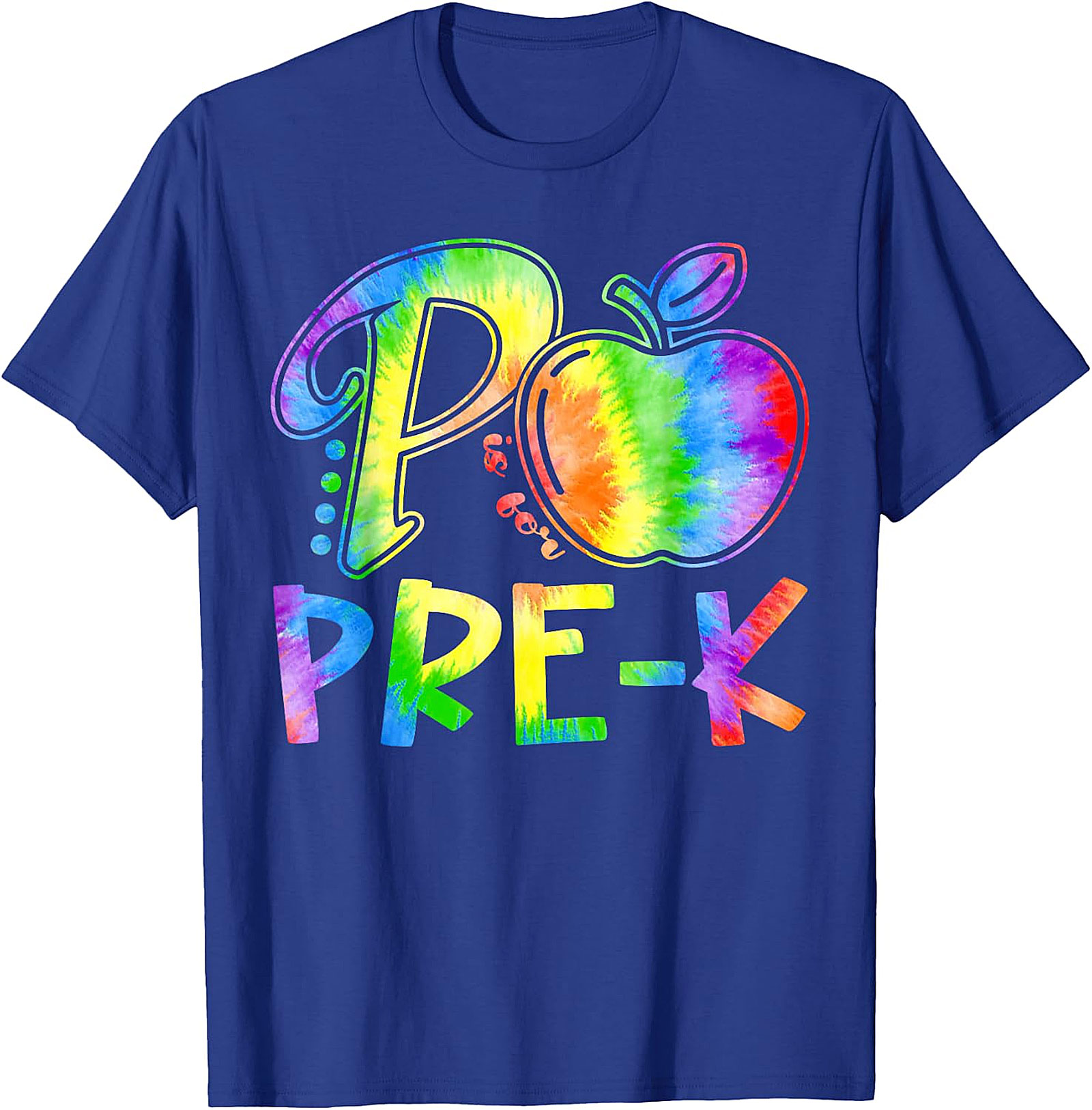 P is for Pre-K T-Shirt | Tie Dye Teacher Student Tee
