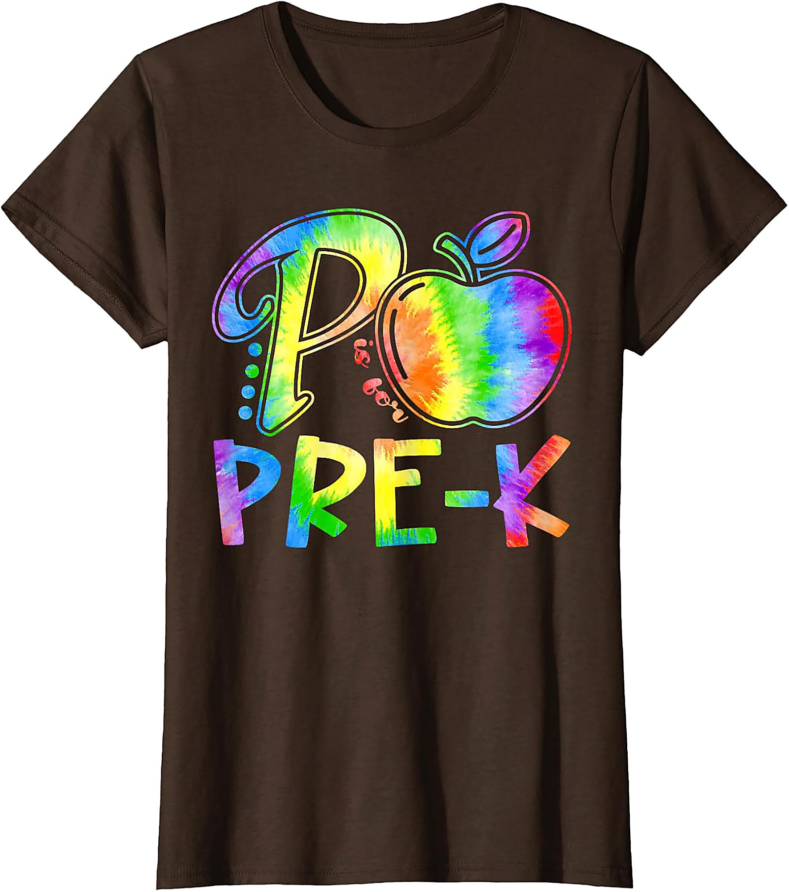 P is for Pre-K T-Shirt | Tie Dye Teacher Student Tee